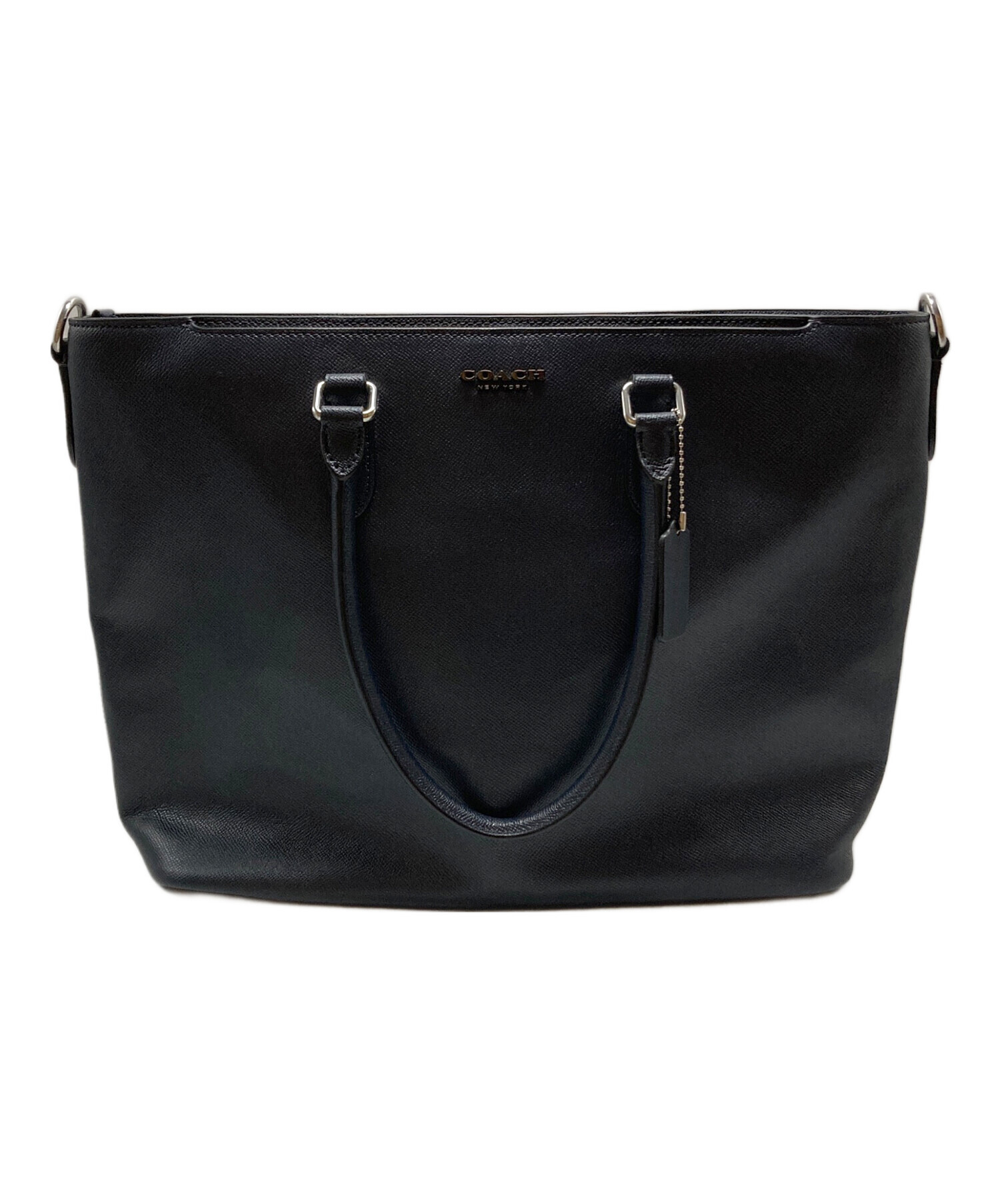 中古・古着通販】COACH (コーチ) ベケット ビジネス トート ネイビー