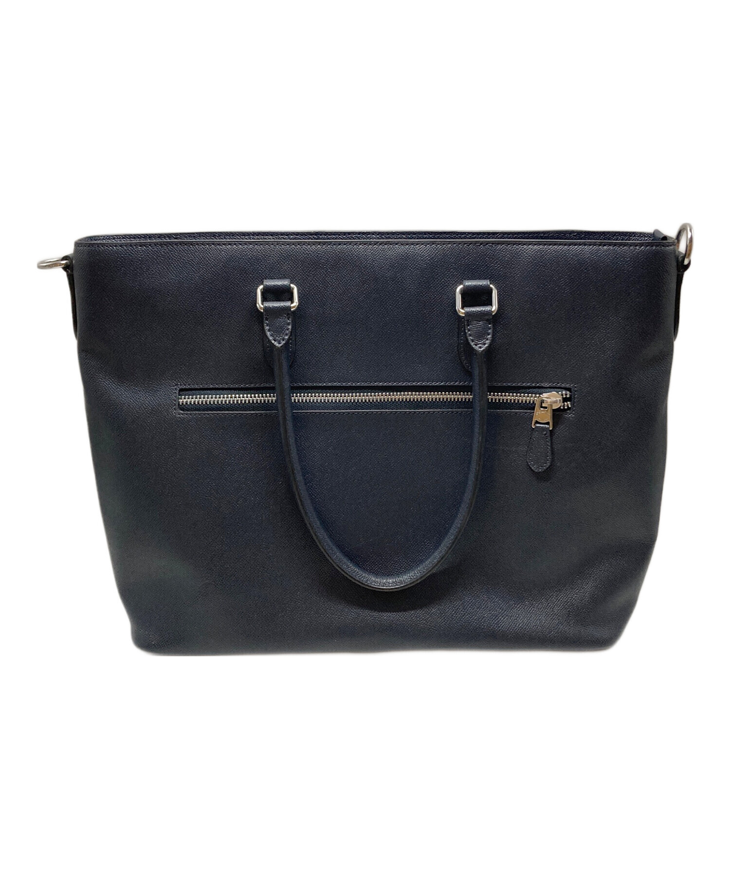 中古・古着通販】COACH (コーチ) ベケット ビジネス トート ネイビー