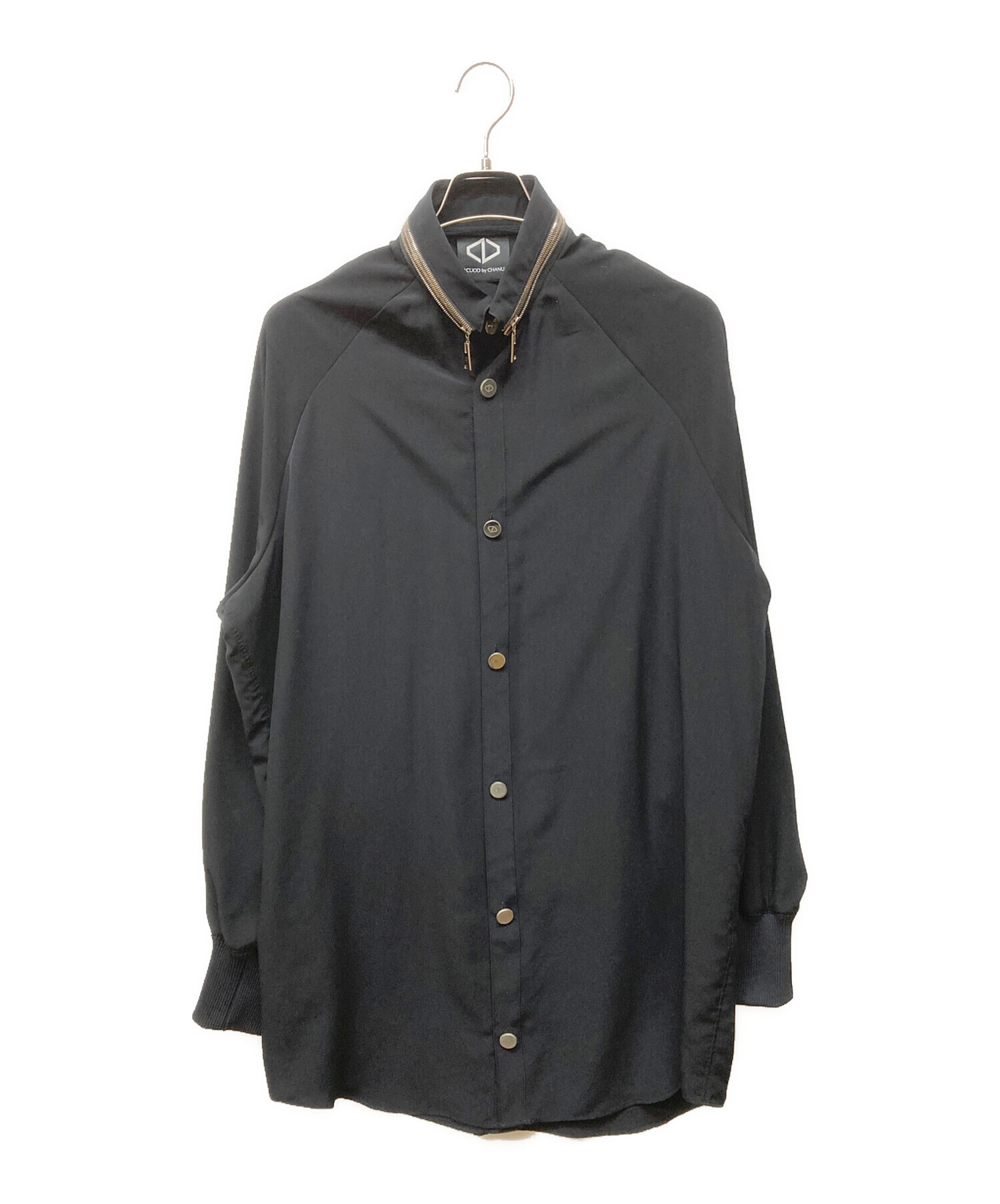 ACUOD by CHANU ロングシャツ　ブラック ACUOD by CHANU ロングシャツ ブラック ACUOD by CHANU ロングシャツ