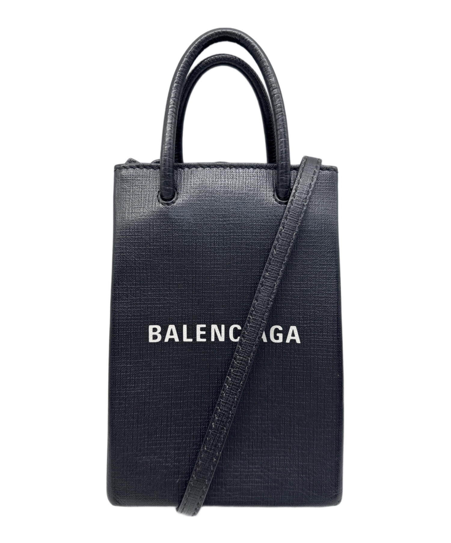 BALENCIAGA バレンシアガ PHONE HOLDER 中古・古着通販】BALENCIAGA (バレンシアガ) SHOPPING PHONE HOLDER
