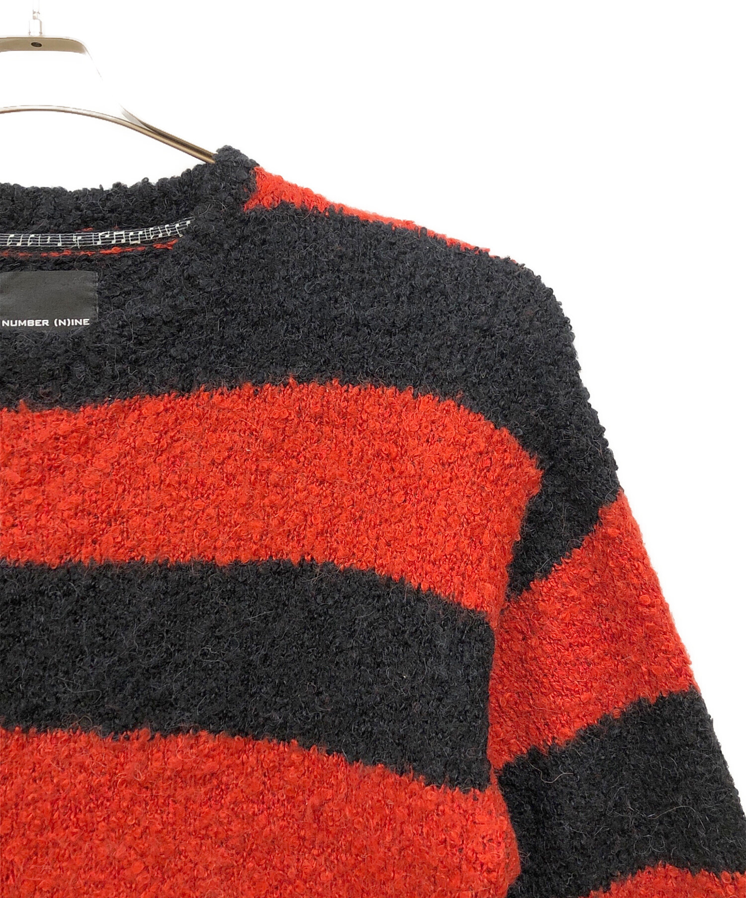 中古・古着通販】NUMBER (N)INE (ナンバーナイン) 復刻 ボーダーニット