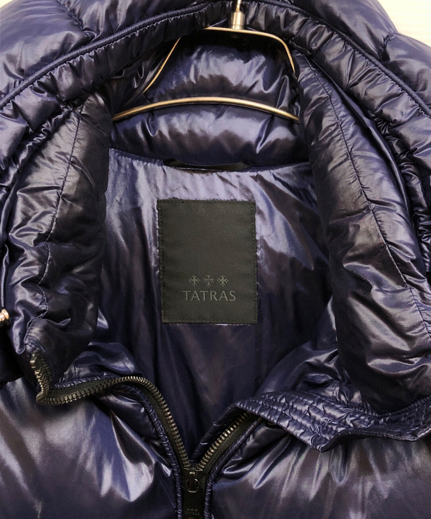 中古・古着通販】TATRAS (タトラス) BELBO ダウンジャケット ネイビー 