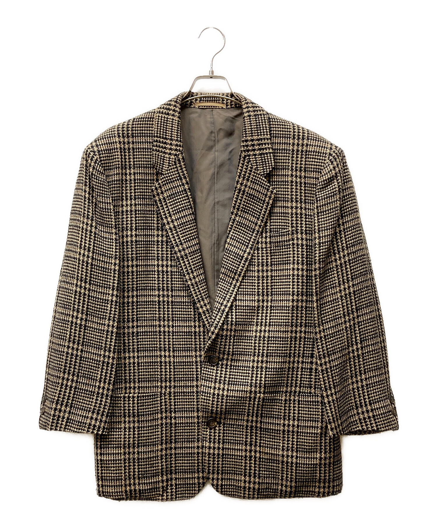 中古・古着通販】ISSEY MIYAKE (イッセイミヤケ) 2Bツイードジャケット