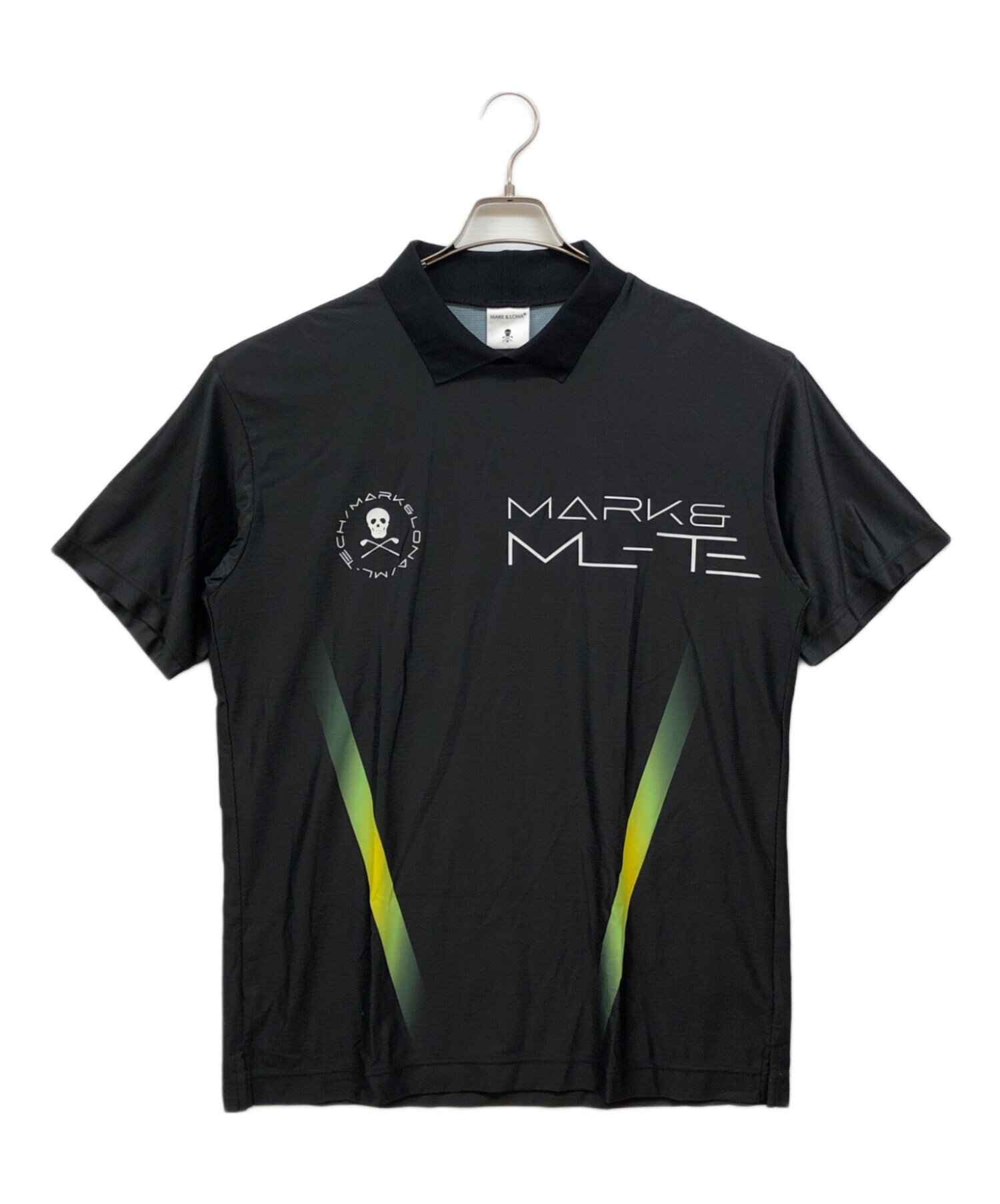 中古・古着通販】MARK&ROMA (マークアンドロナ) ポロシャツ ブラック
