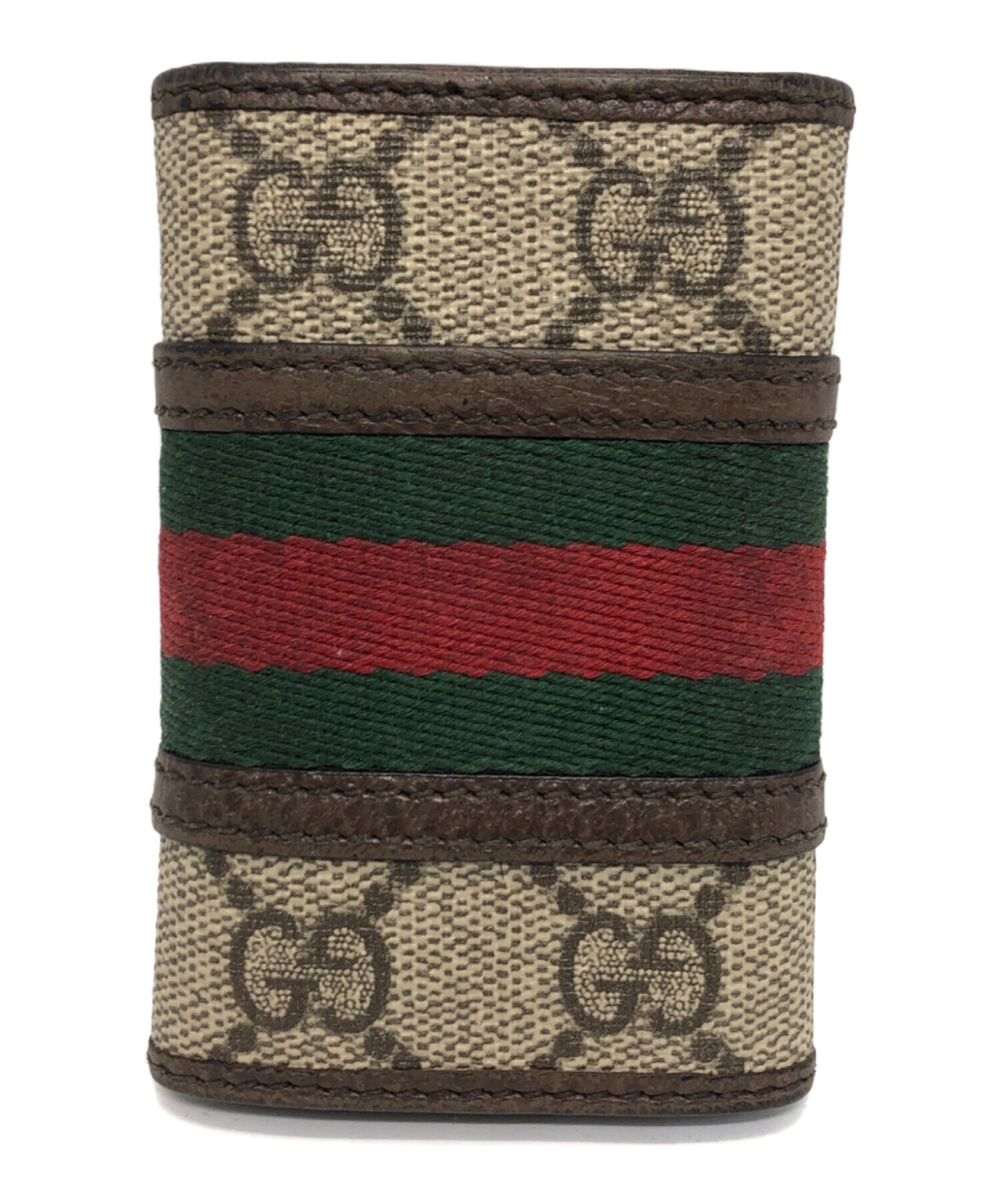 中古・古着通販】GUCCI (グッチ) GGスプリーム シェリーライン 6連キー