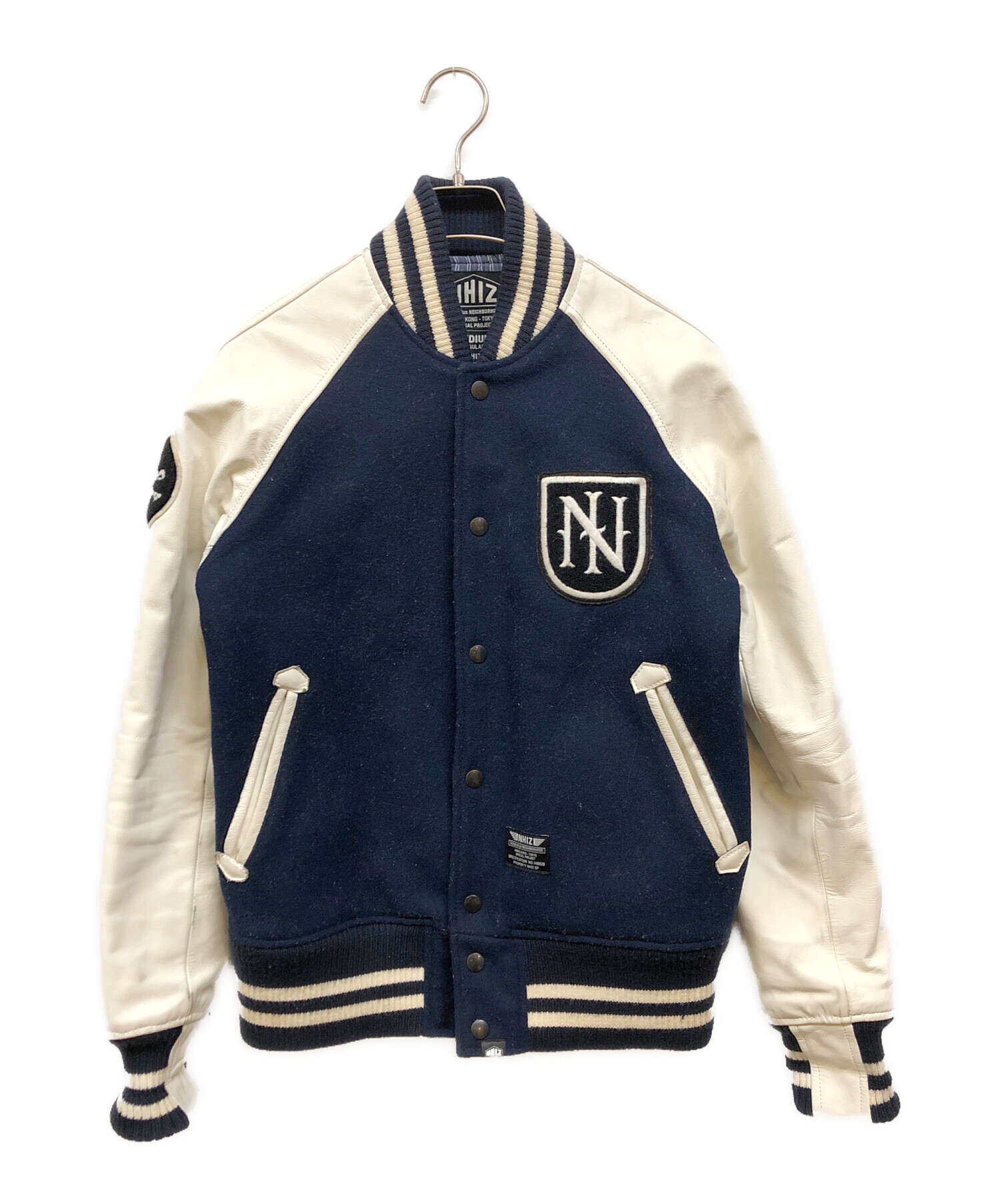 neighborhood ネイバーフッド スタジャン Mサイズ 中古・古着通販】NEIGHBORHOOD (ネイバーフッド) スタジャン ネイビー