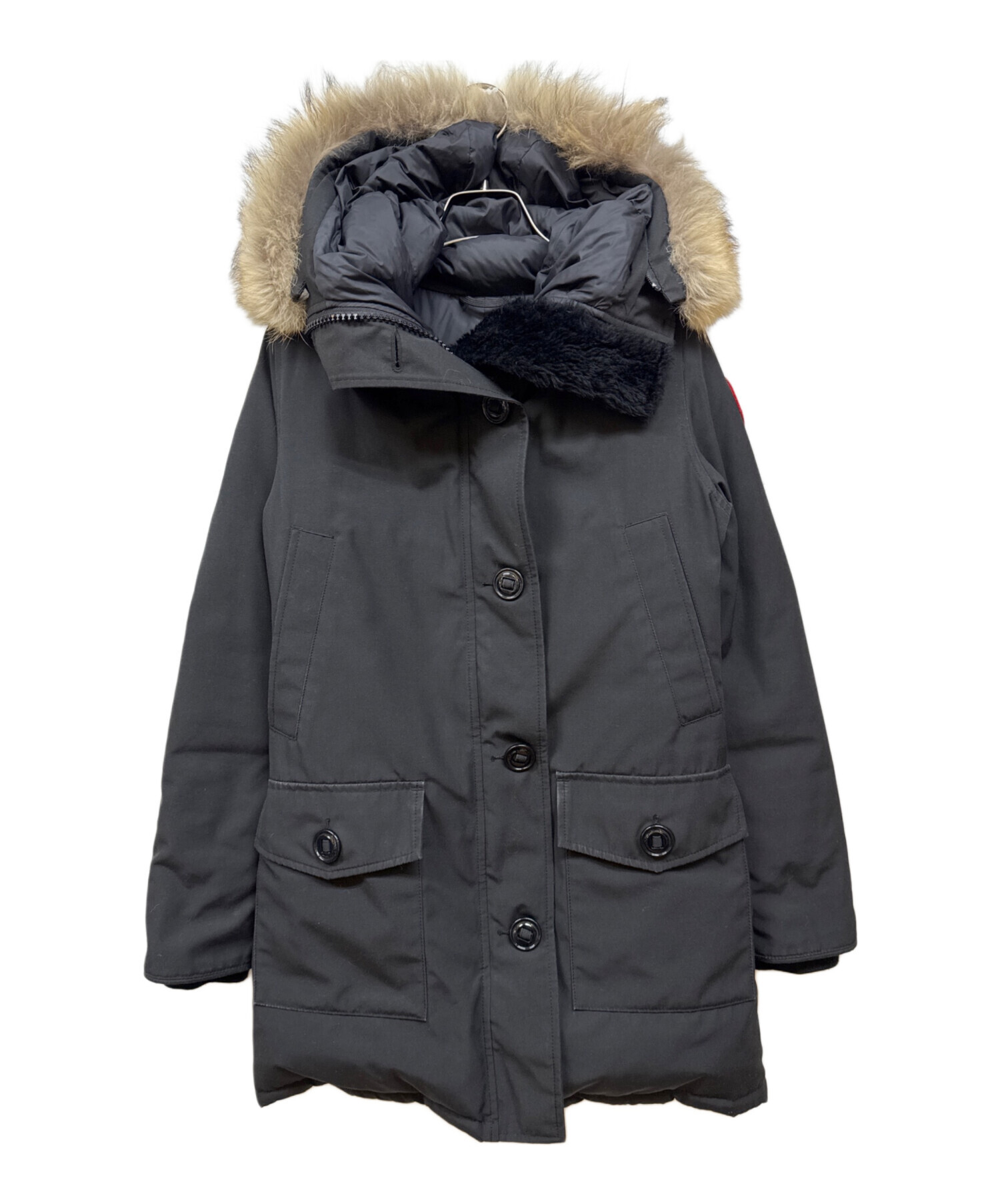 中古・古着通販】CANADA GOOSE (カナダグース) BRONTE PARKA ブラック