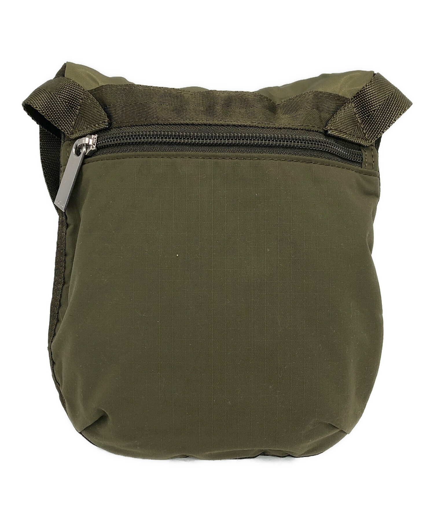PORTER FRAME ショルダーバッグ オリーブ美品 中古・古着通販】PORTER (ポーター) FRAME ショルダーバッグ オリーブ