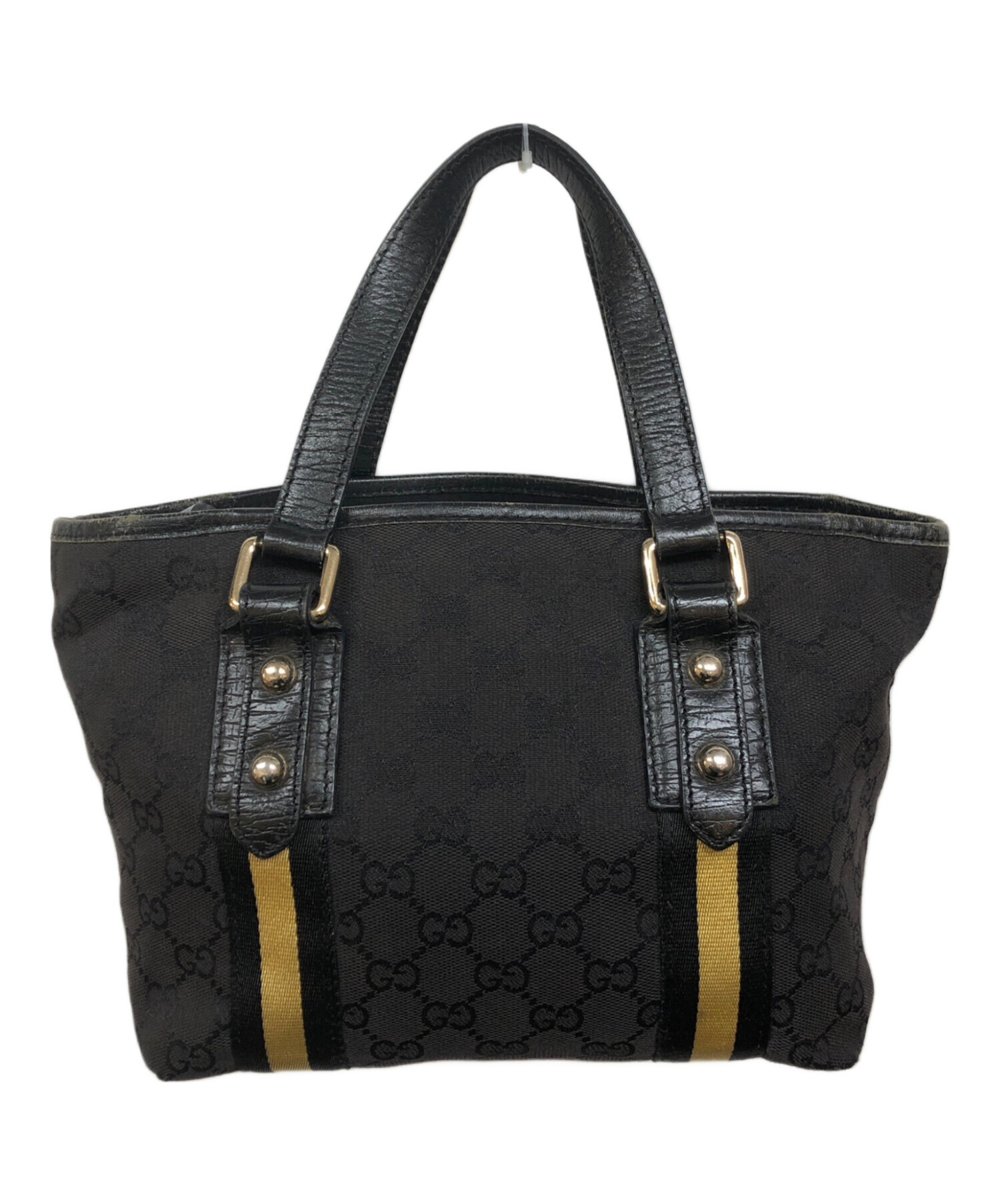GUCCI グッチ ミニトートバッグ GGキャンパス トートバッグ 1円 GUCCI グッチ ミニトートバッグ GGキャンパス トートバッグ 1円