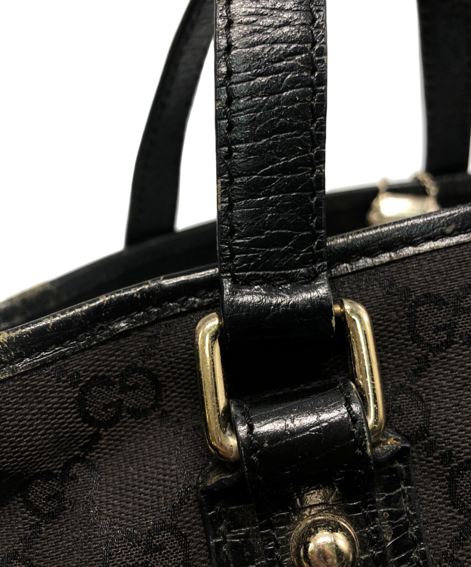 中古・古着通販】GUCCI (グッチ) GGキャンバスミニトートバッグ