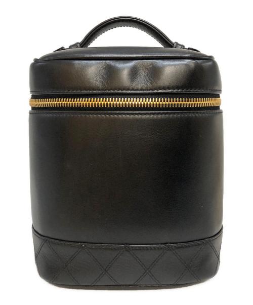 シャネル CHANEL バニティーバック　黒　ビコローレ 中古・古着通販】CHANEL (シャネル) ビコローレ バニティバッグ