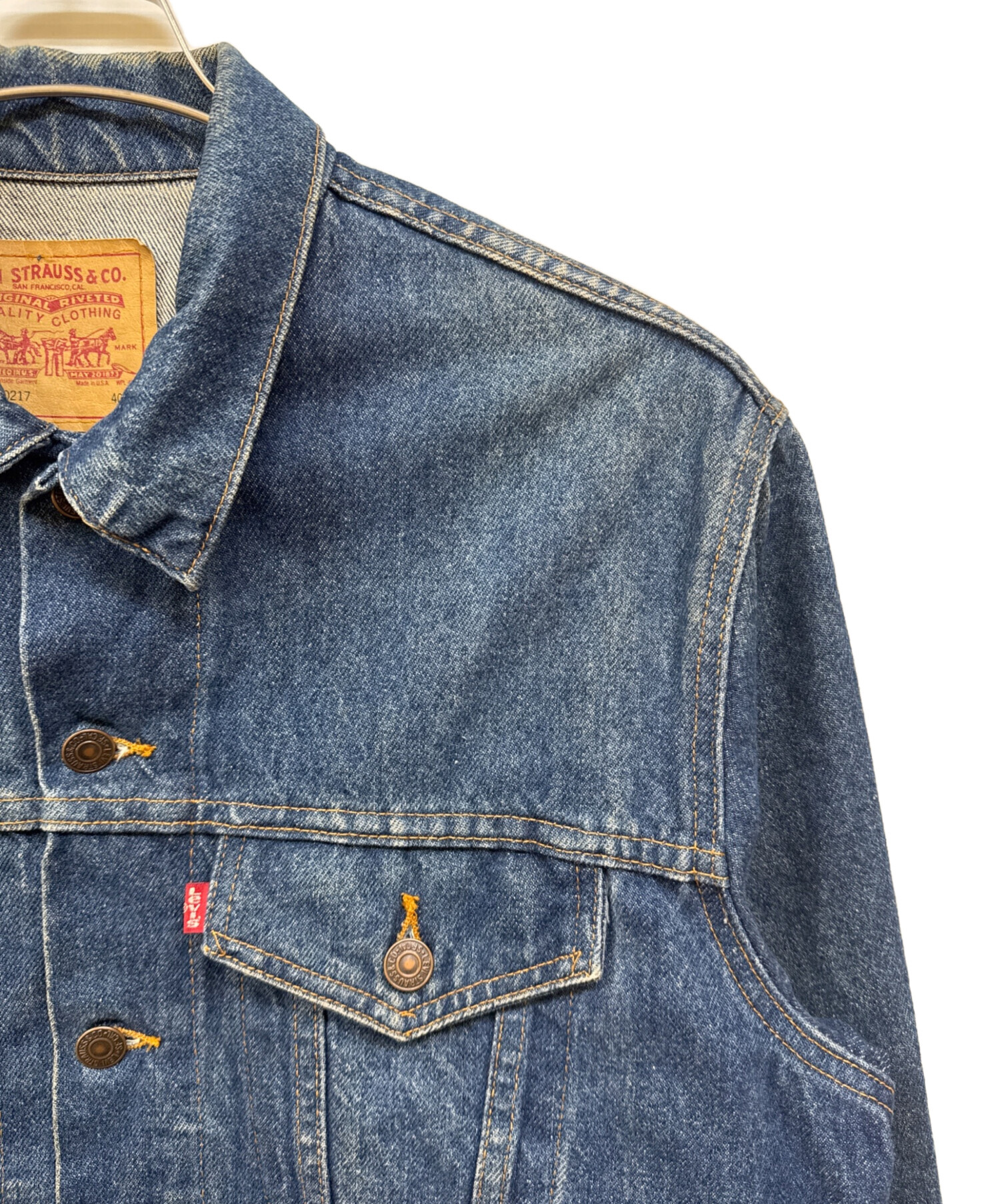 中古・古着通販】LEVI'S (リーバイス) 70506デニムジャケット ブルー