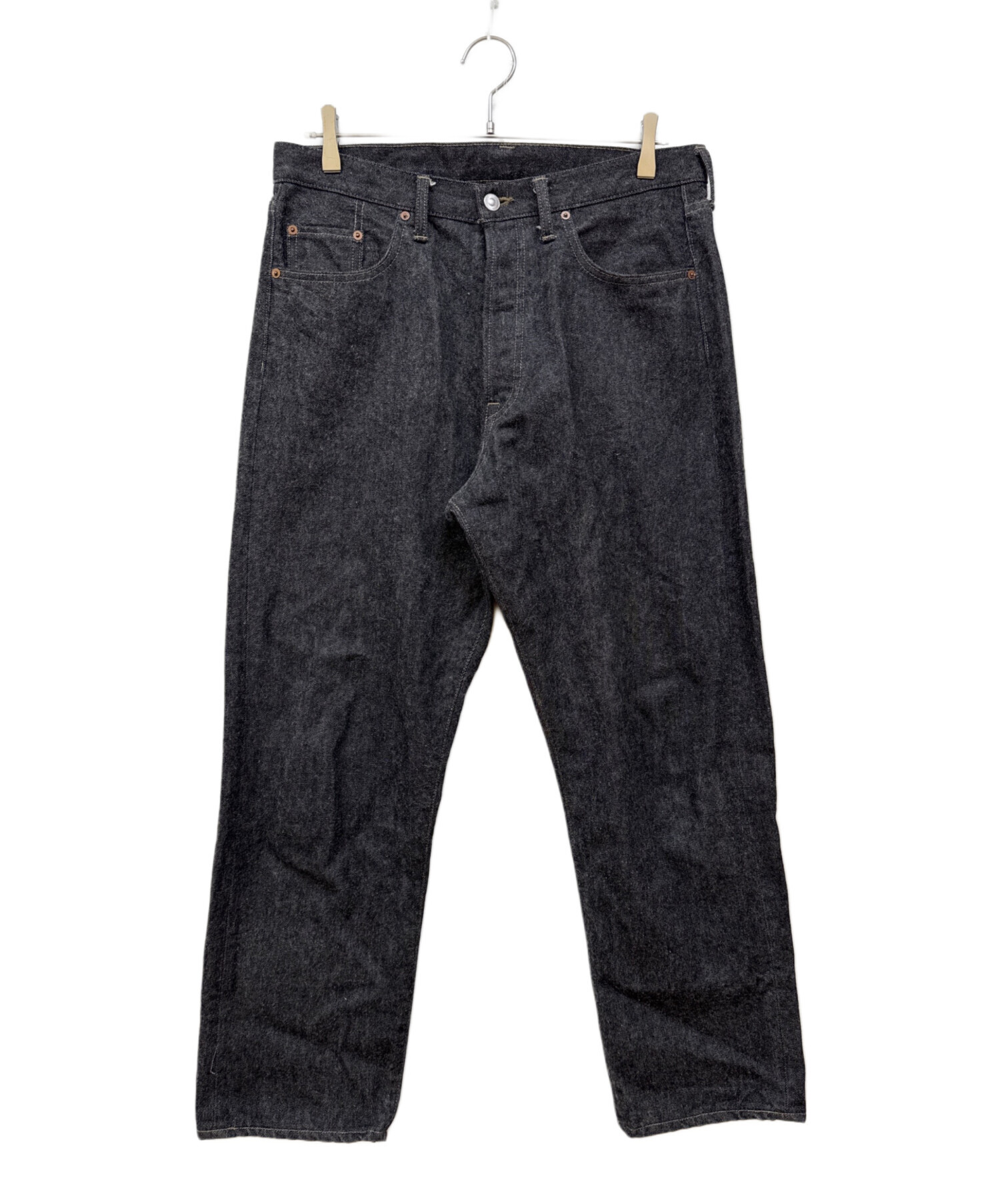 中古・古着通販】A.PRESSE (アプレッセ) Black Washed Denim Pants 