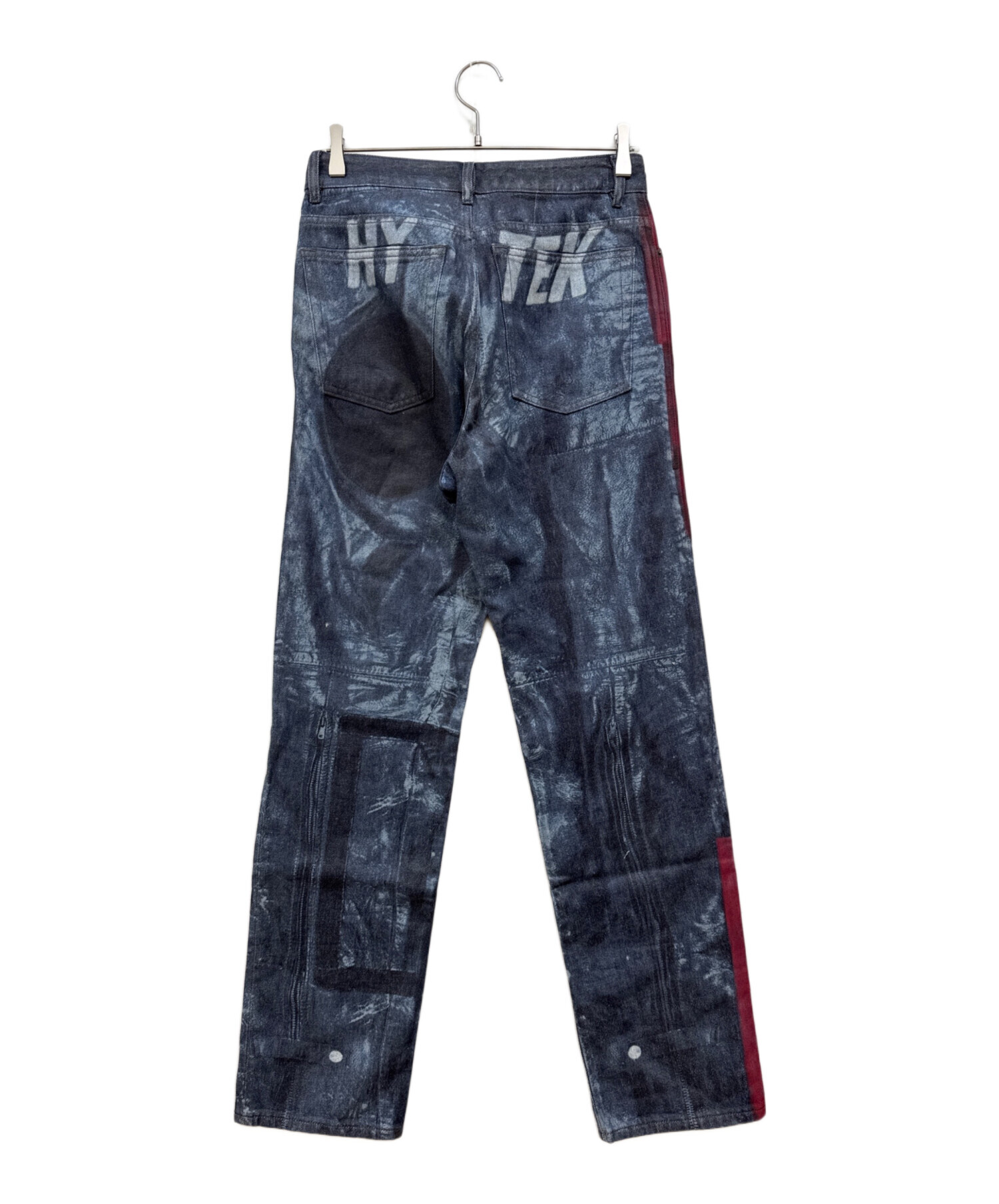 中古・古着通販】DIESEL (ディーゼル) デジタルプリントデニムパンツ 