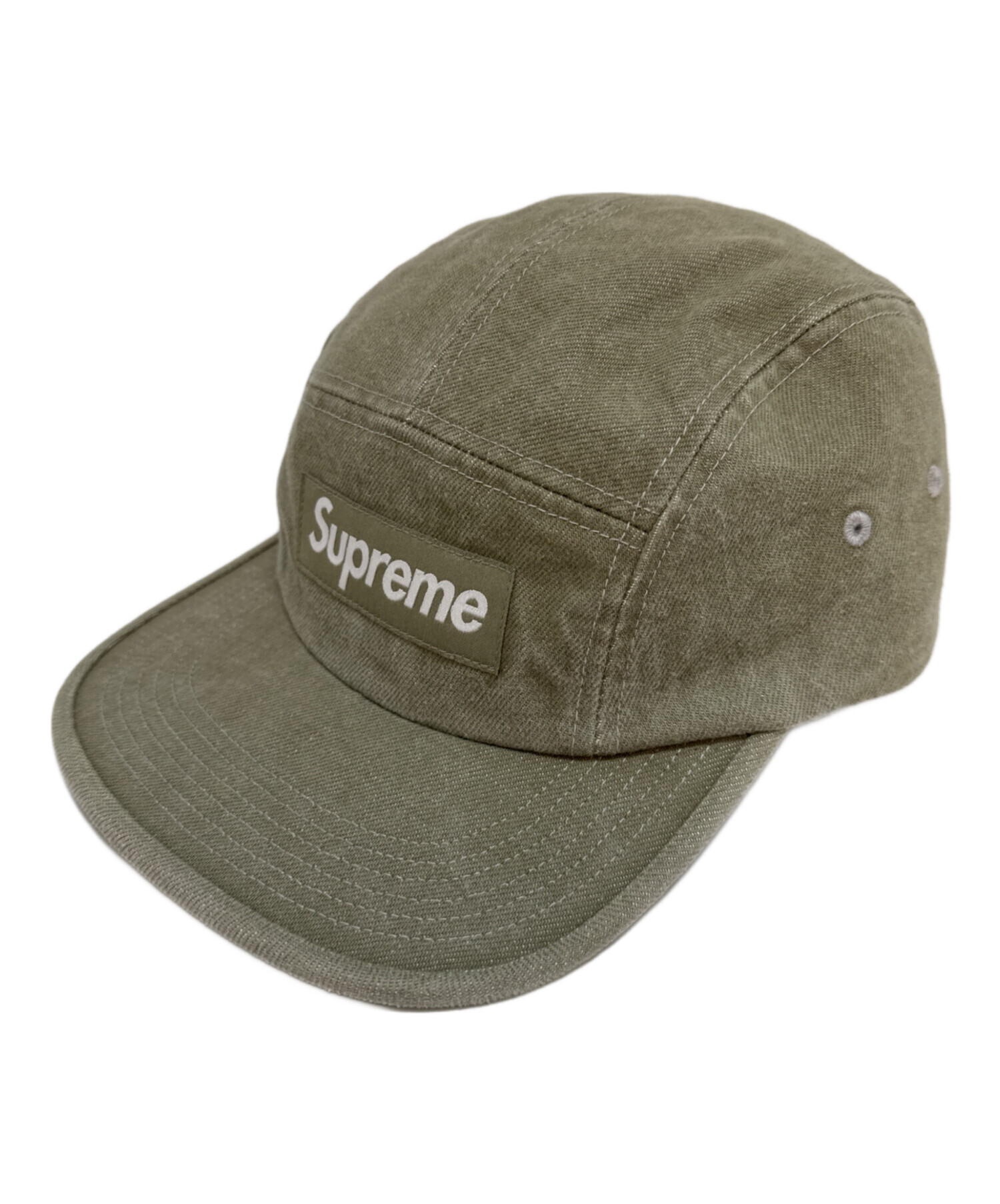 中古・古着通販】Supreme (シュプリーム) 25SS DENIM CAMP CAP カーキ
