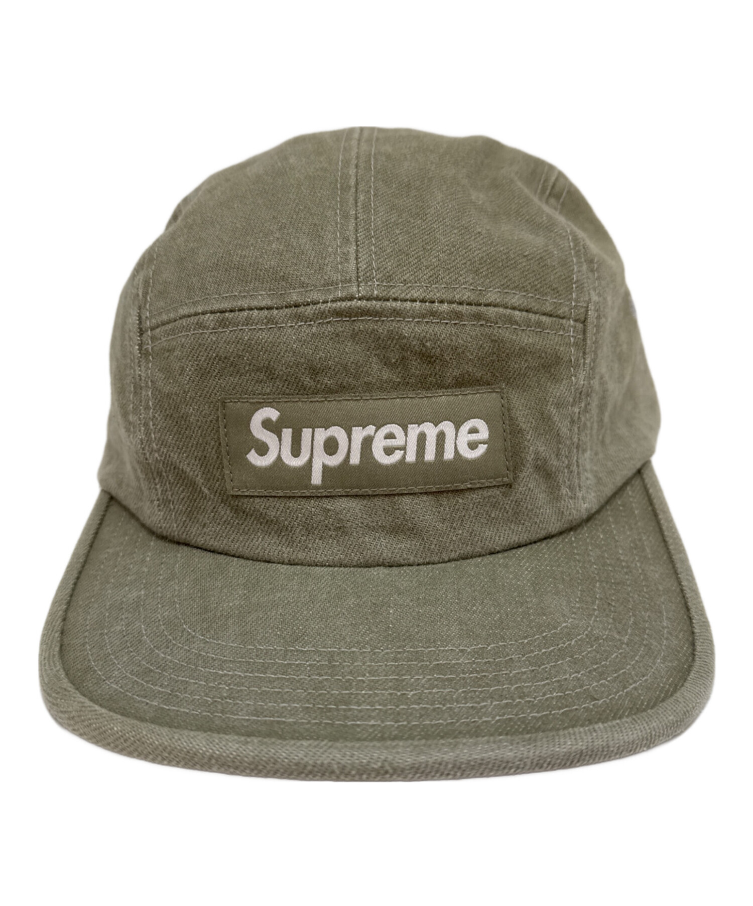 中古・古着通販】Supreme (シュプリーム) 25SS DENIM CAMP CAP カーキ