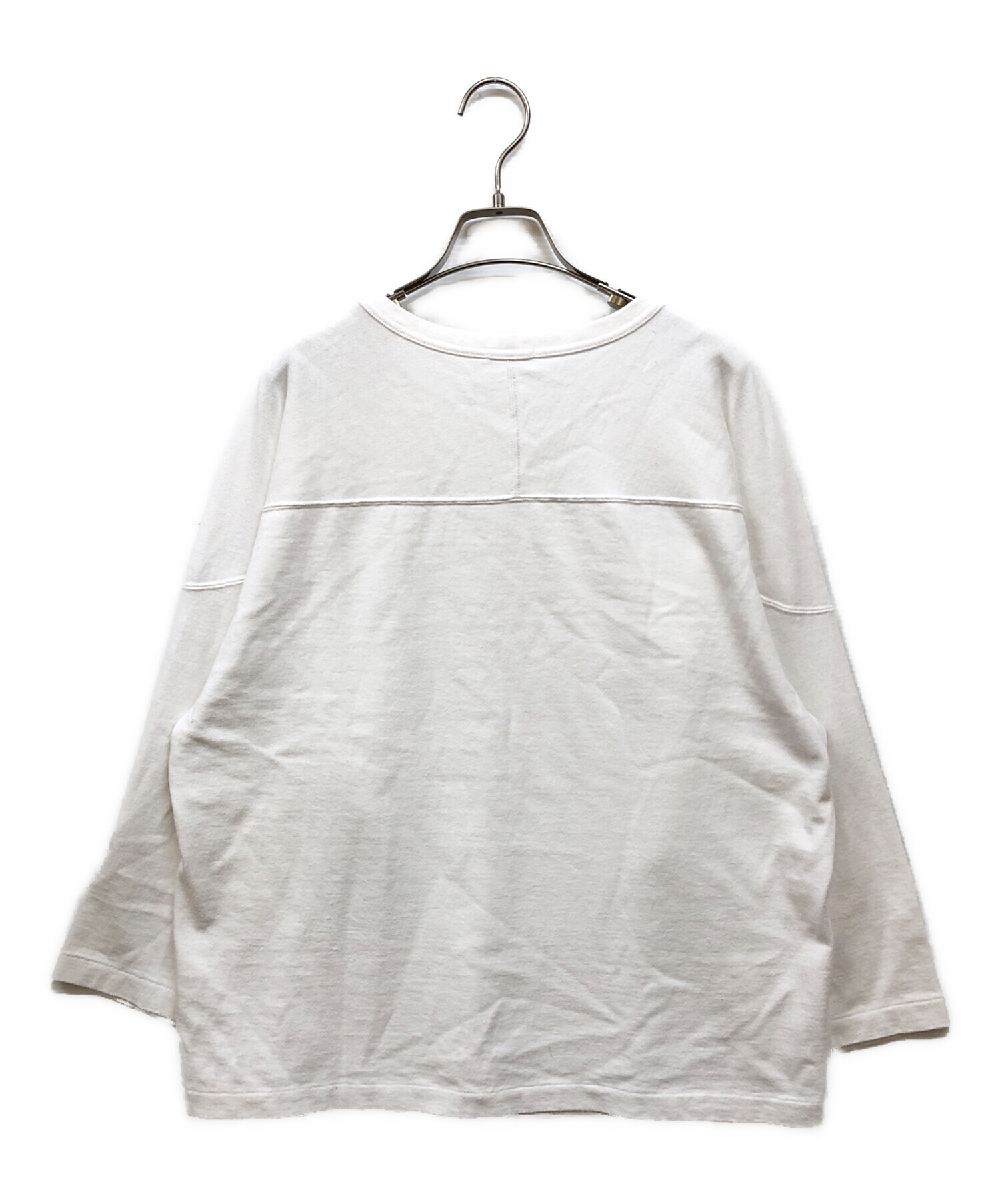 d*3様 COMOLI 20AW フットボールT WHITE 2 d*3様 COMOLI 20AW フットボールT WHITE 2 COMOLI (コモリ
