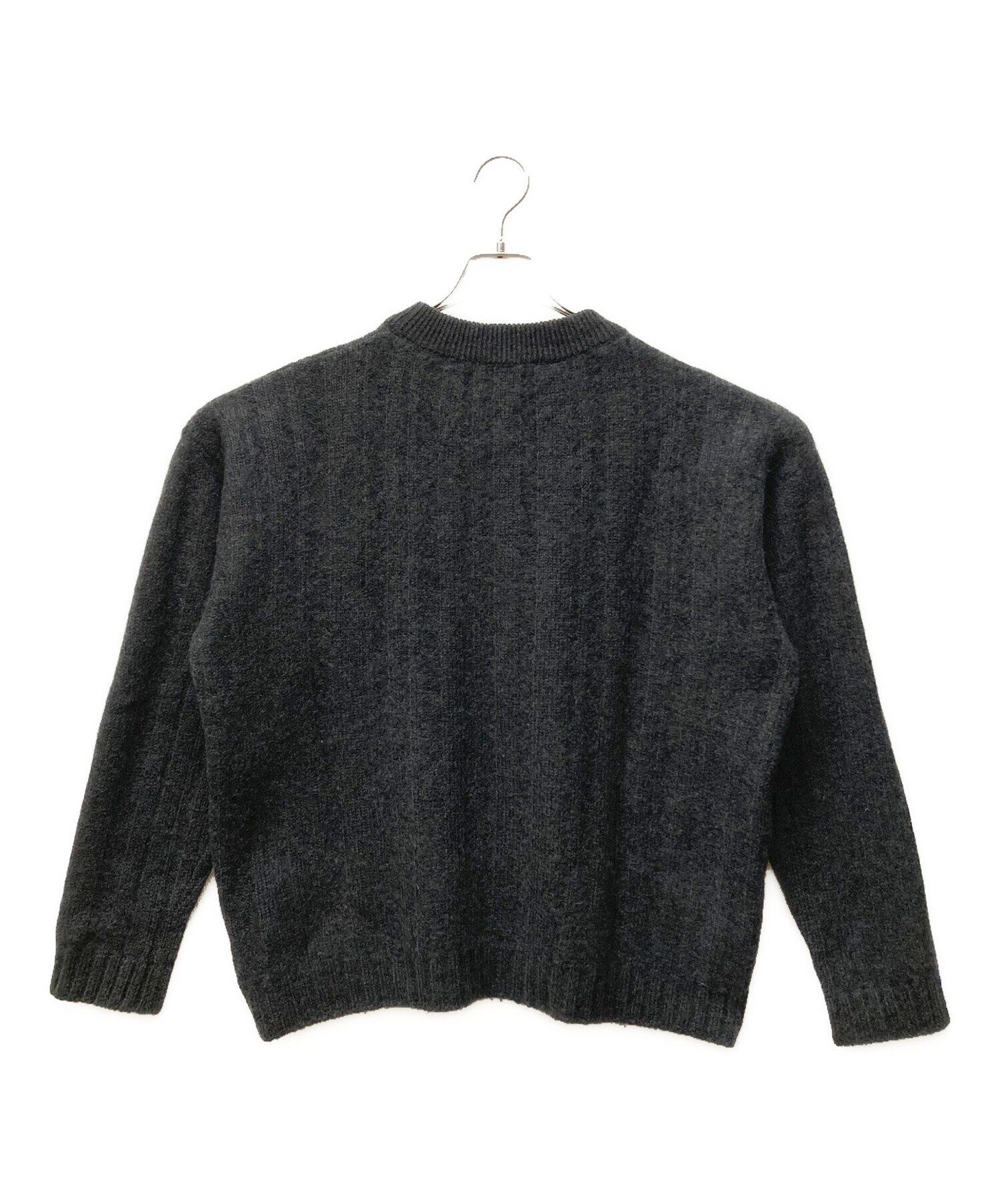 中古・古着通販】ATON (エイトン) MOHAIR SILK SHAGGY RANDOM RIB