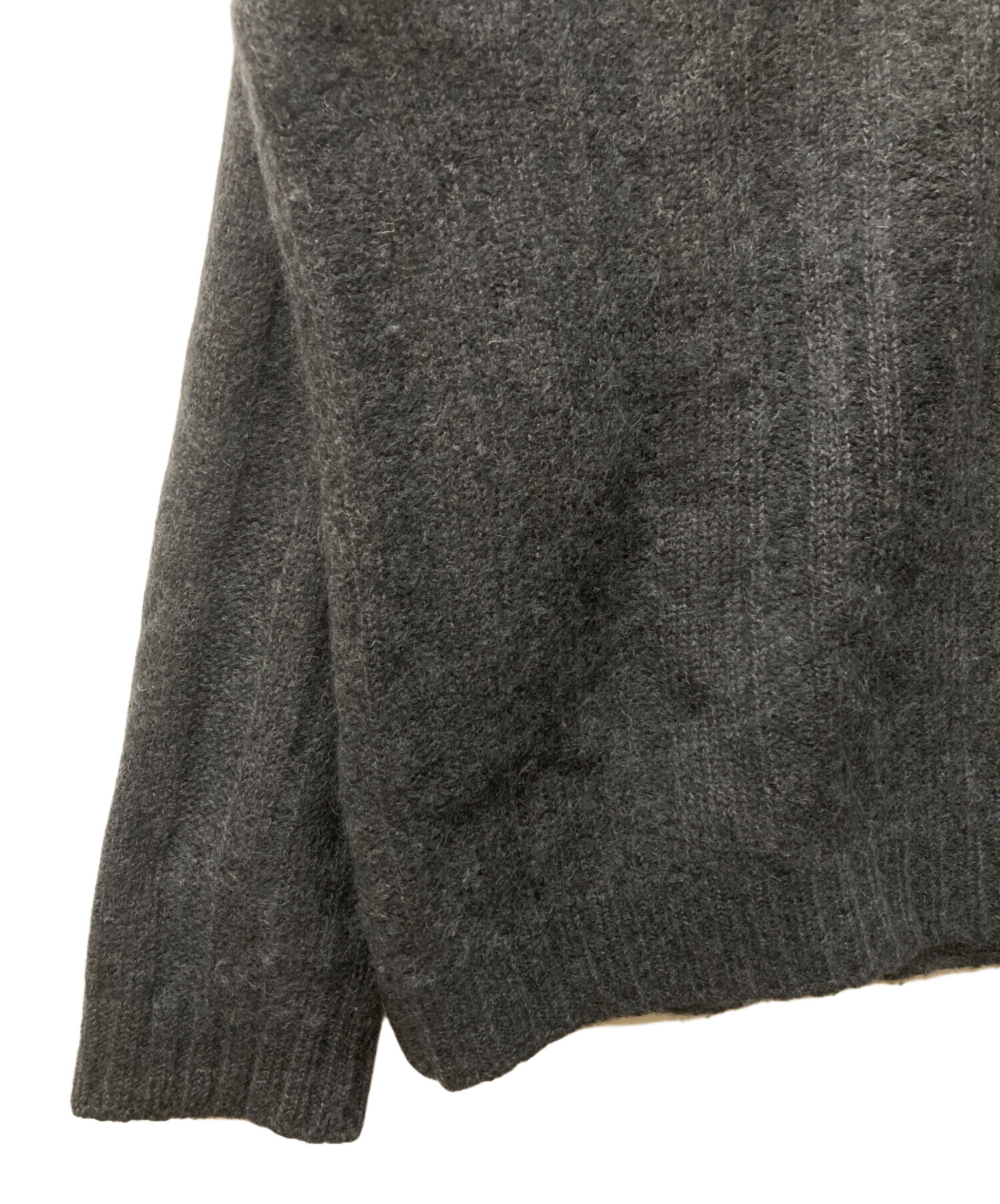 中古・古着通販】ATON (エイトン) MOHAIR SILK SHAGGY RANDOM RIB