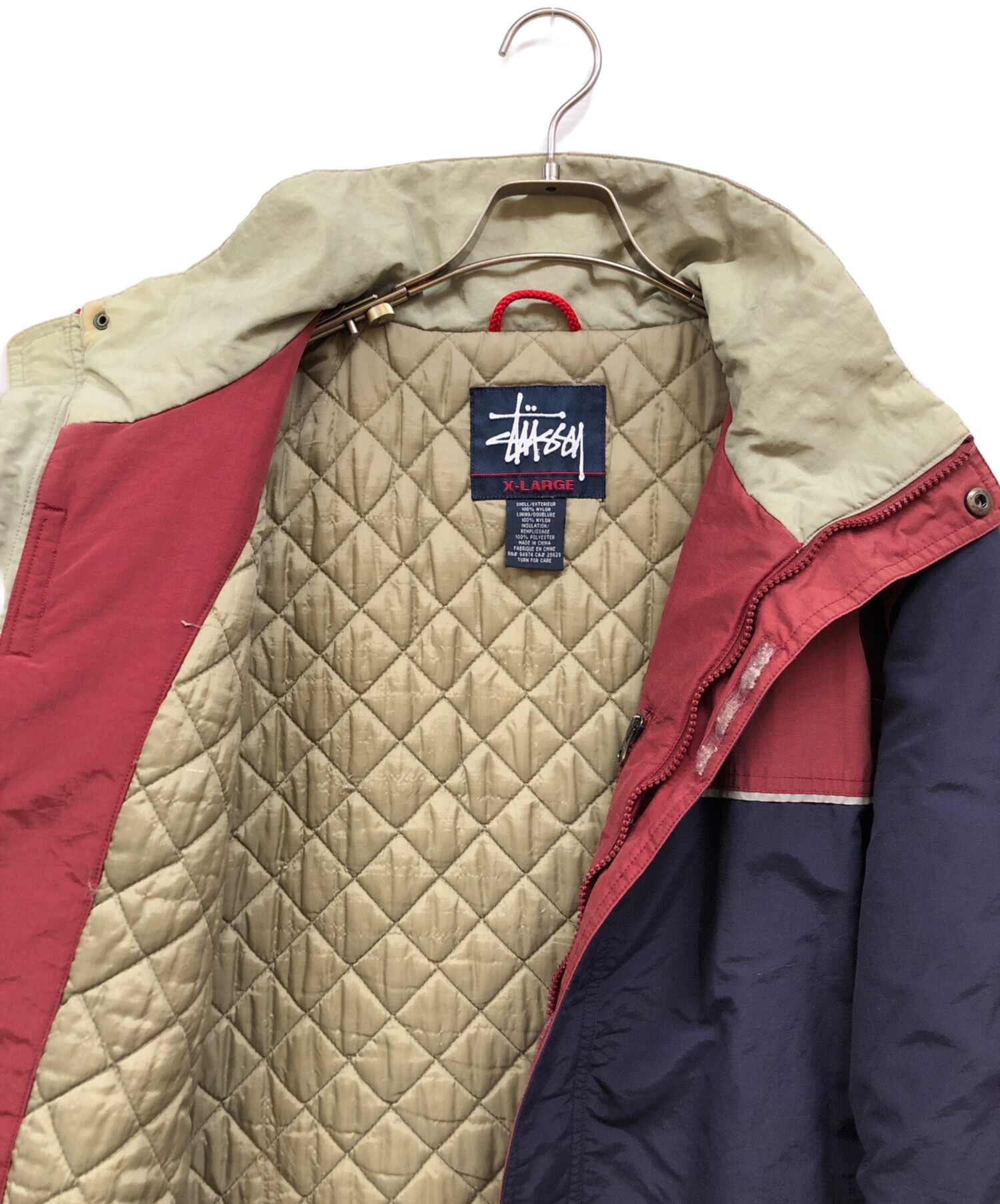 中古・古着通販】stussy (ステューシー) 90'sナイロンジャケット