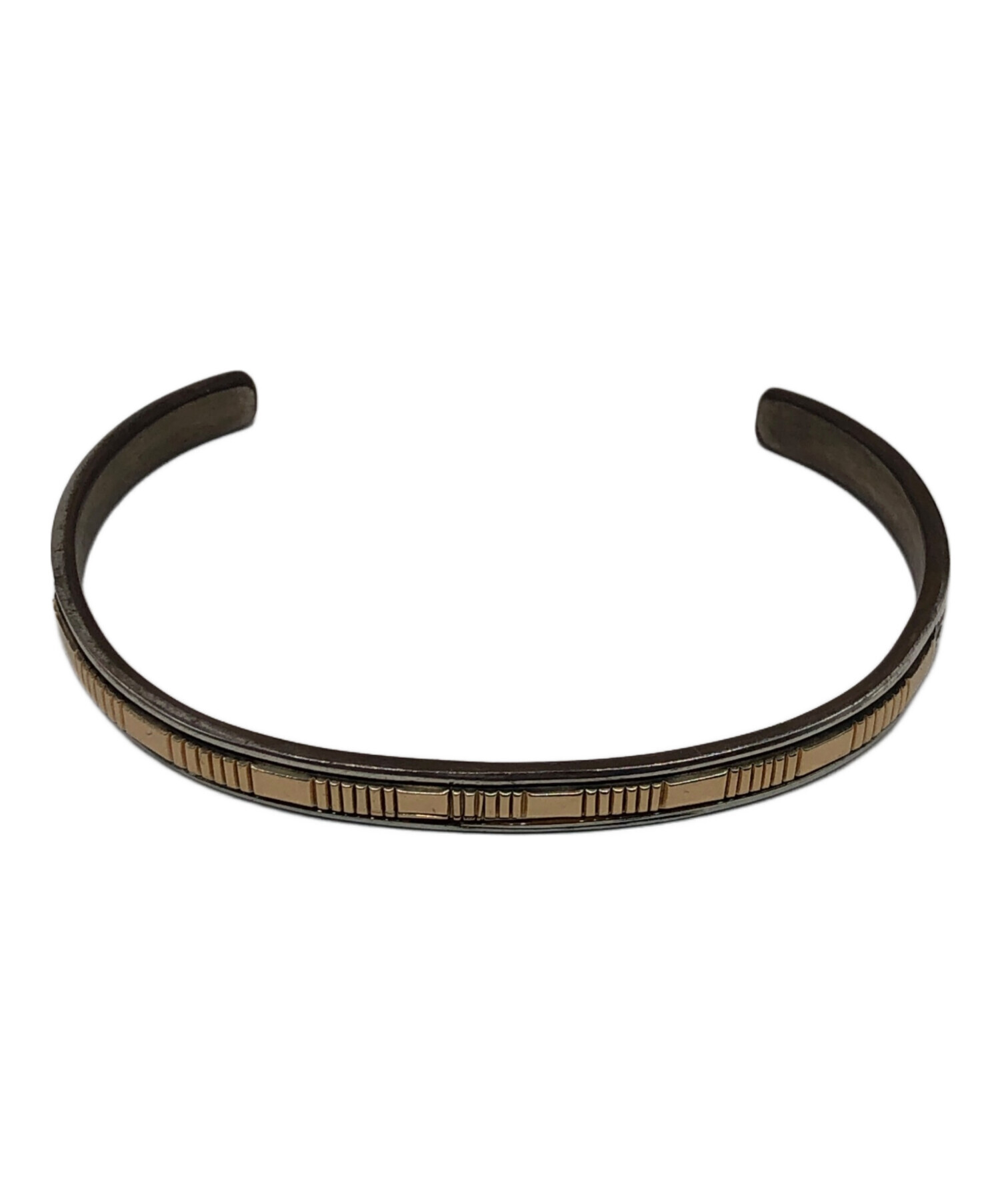 中古・古着通販】NAVAJO (ナバホ) スタンプワークバングル ゴールド