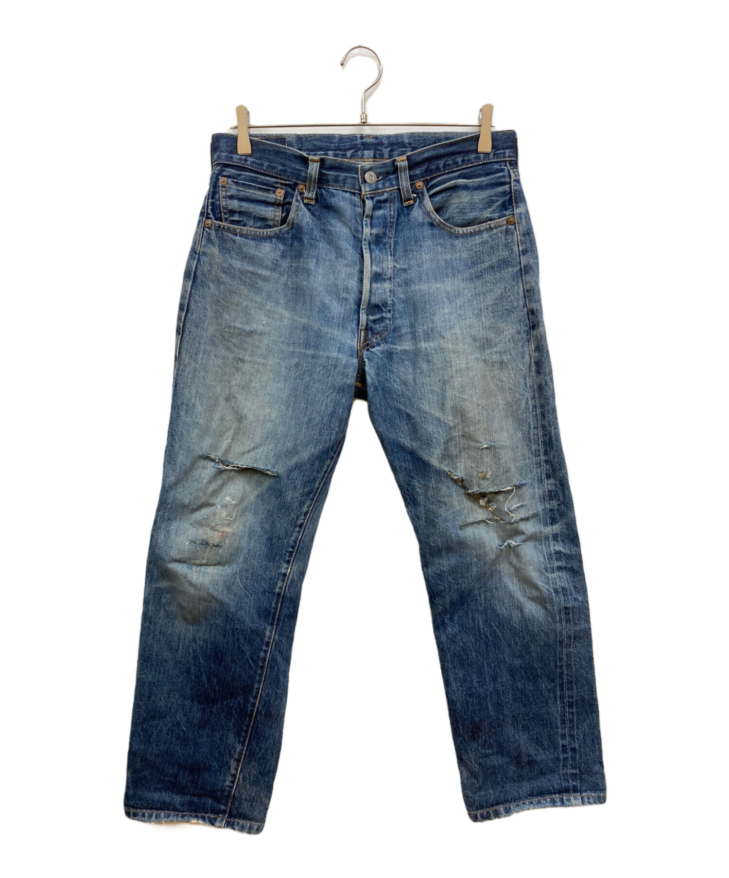中古・古着通販】LEVI'S (リーバイス) 501xxデニムパンツ ブルー