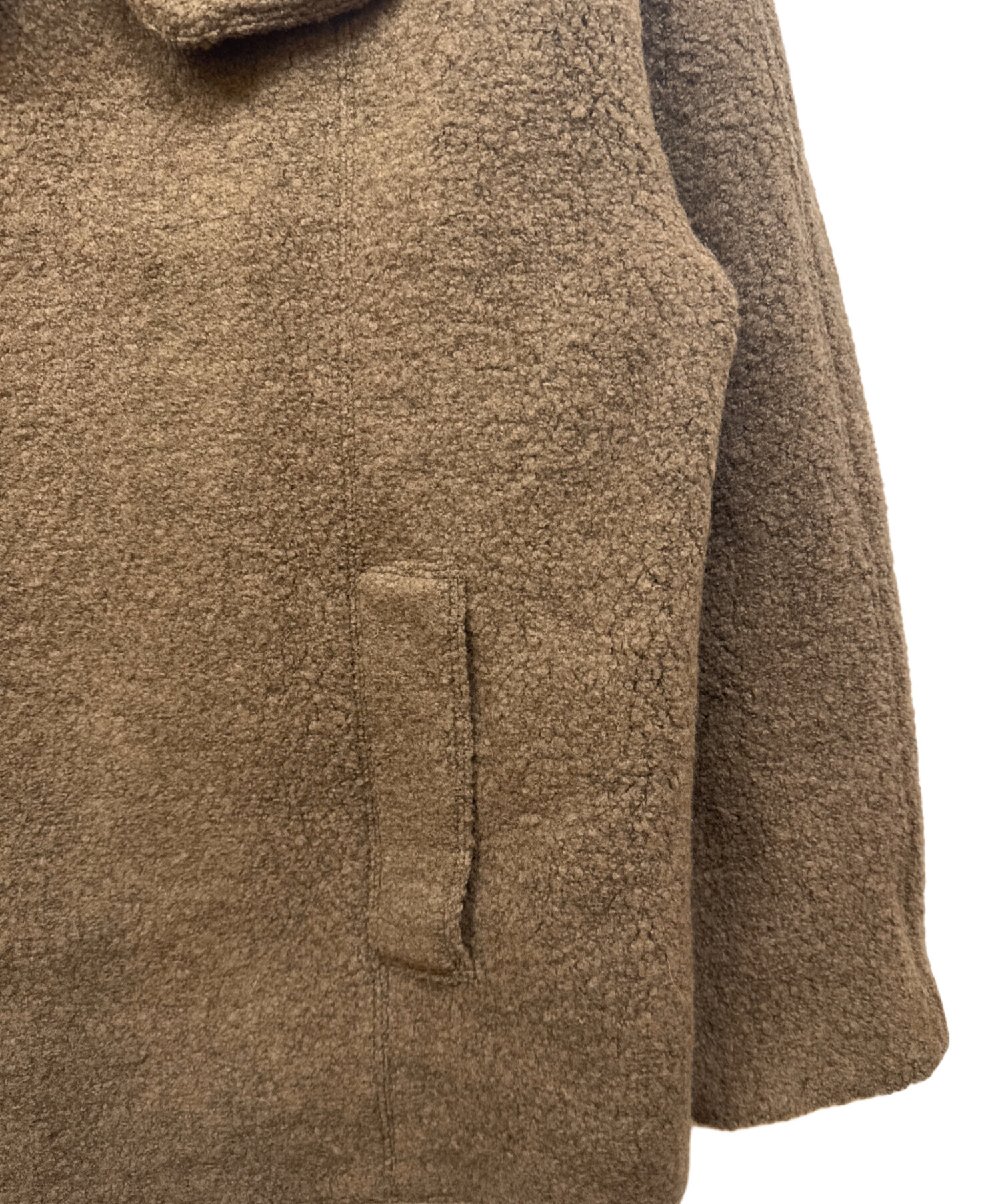 中古・古着通販】TODAYFUL (トゥデイフル) Standcollar Boucle Jacket