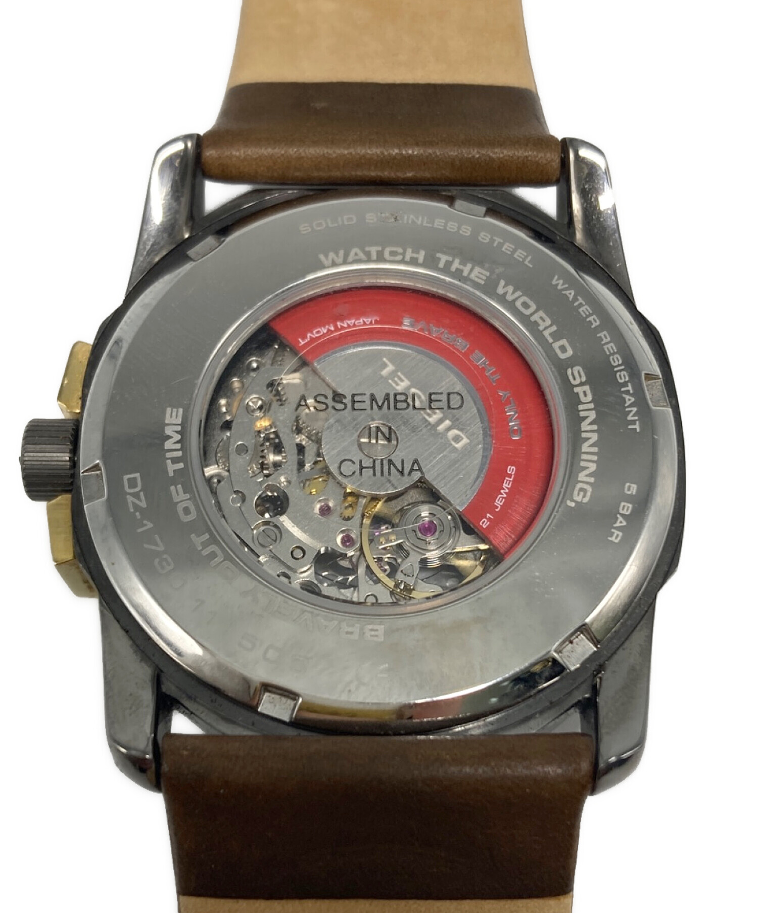 中古・古着通販】DIESEL (ディーゼル) 腕時計 ブラック｜ブランド 