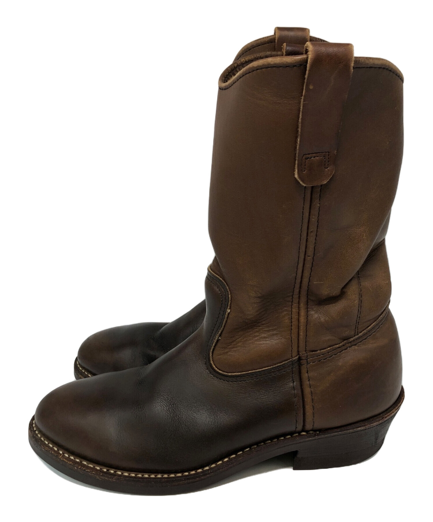 中古・古着通販】RED WING (レッドウィング) ペコスブーツ ブラウン 