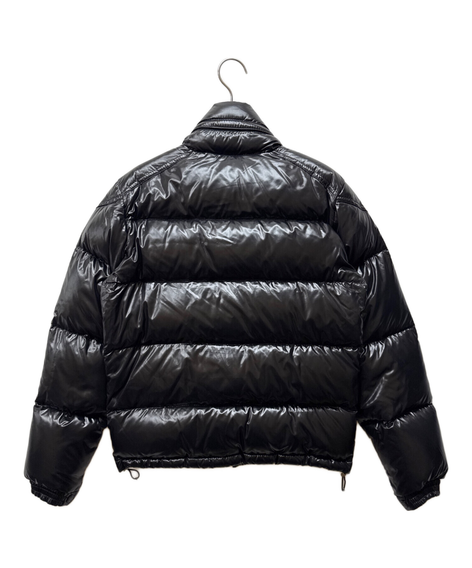 MONCLER モンクレール エバー ダウンジャケット ブラック 光沢 S 楽天 