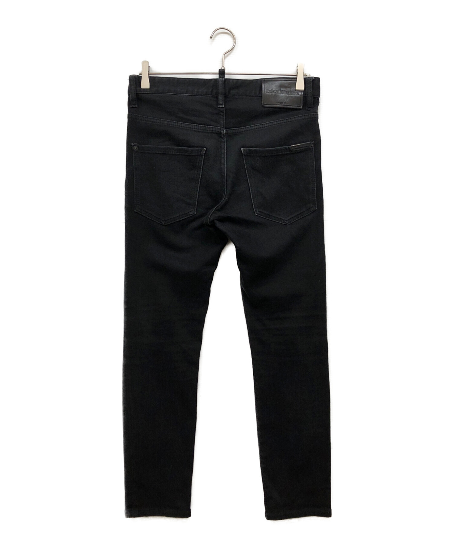 中古・古着通販】DSQUARED2 (ディースクエアード) ブラックデニム 