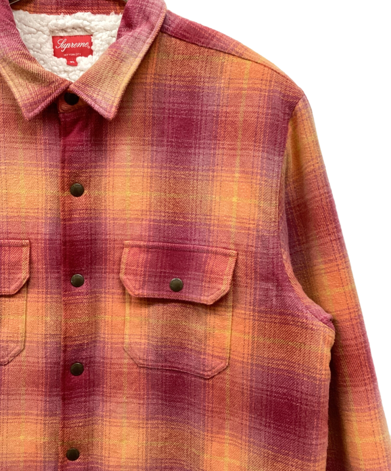 中古・古着通販】SUPREME (シュプリーム) 22FW SHEARLING LINED