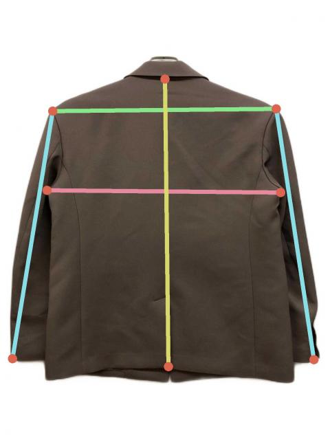 中古・古着通販】M TO R (ムウトアール) BOXY SINGLE BREASTED JACKET