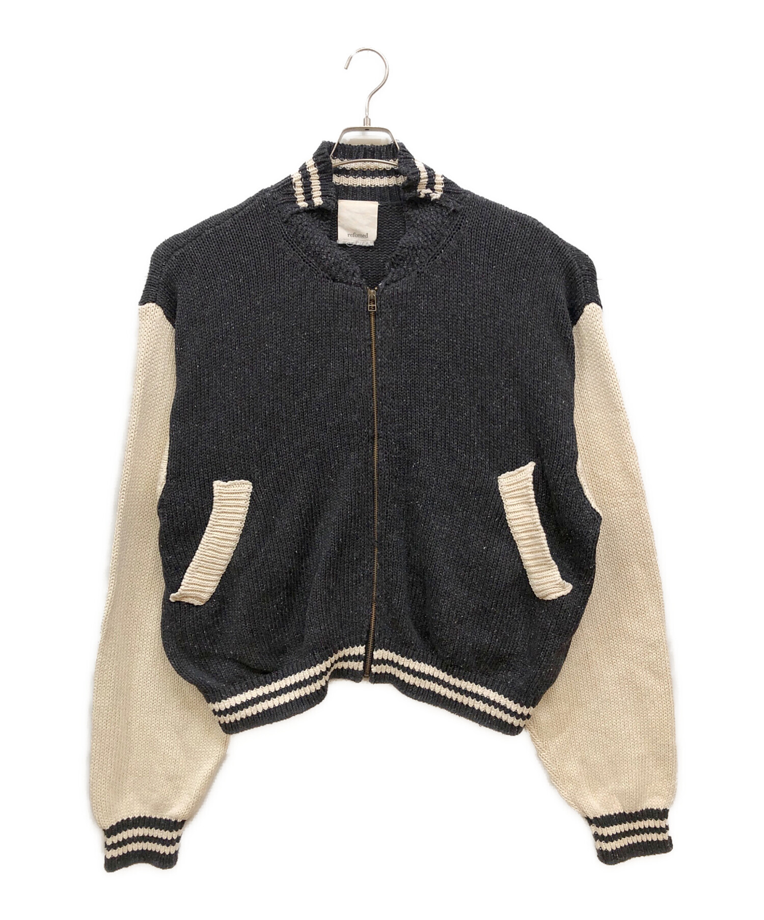 中古・古着通販】refomed (リフォメッド) STADIUM KAUCHIN KNIT 