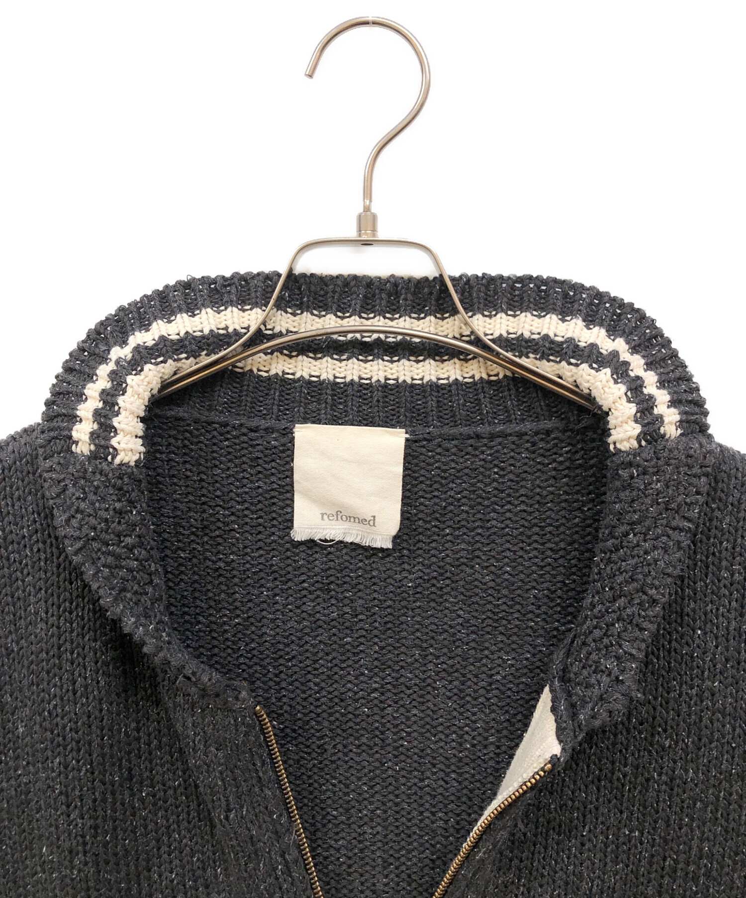 中古・古着通販】refomed (リフォメッド) STADIUM KAUCHIN KNIT