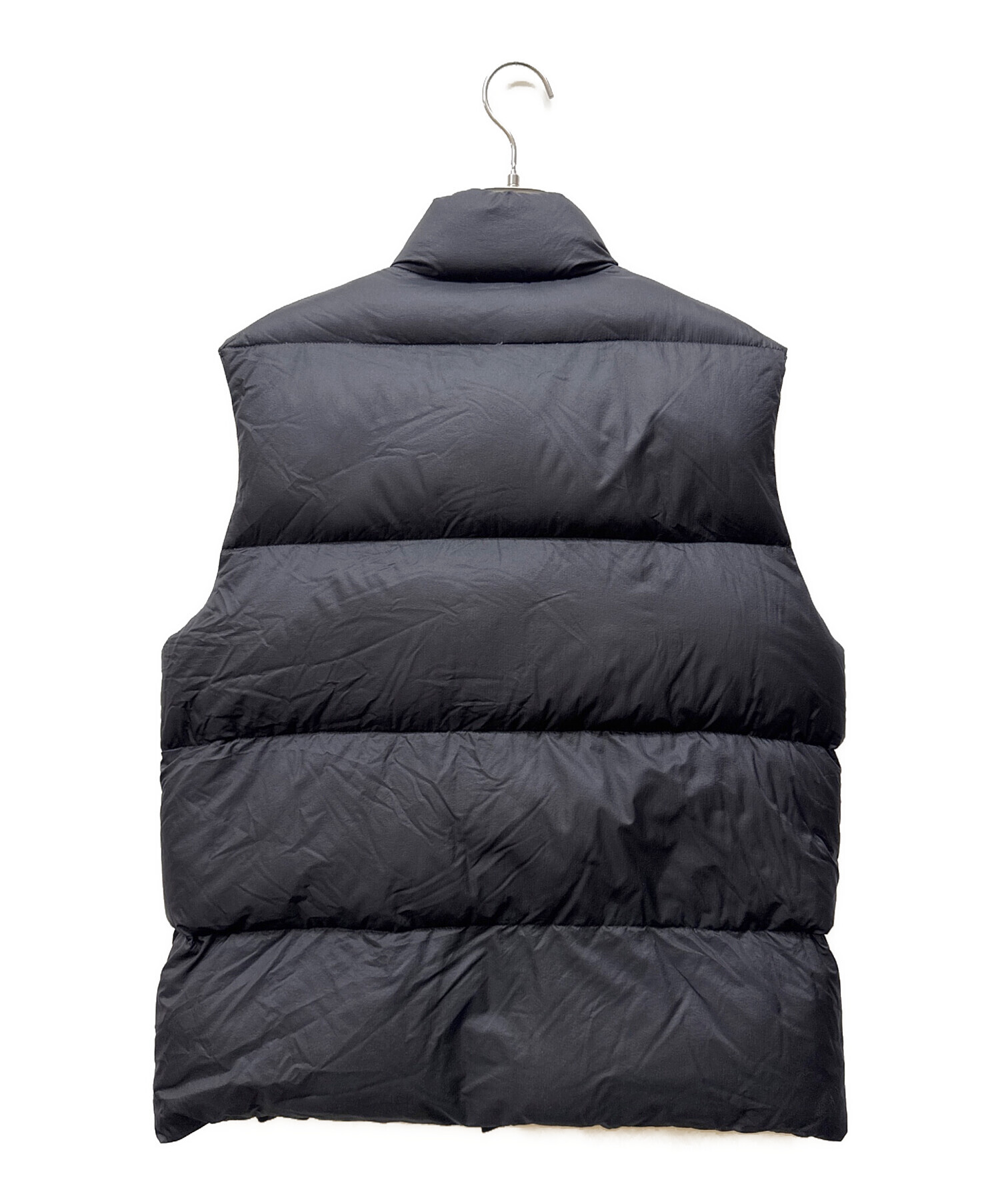 中古・古着通販】COMOLI (コモリ) DOWN VEST ブラック サイズ:1