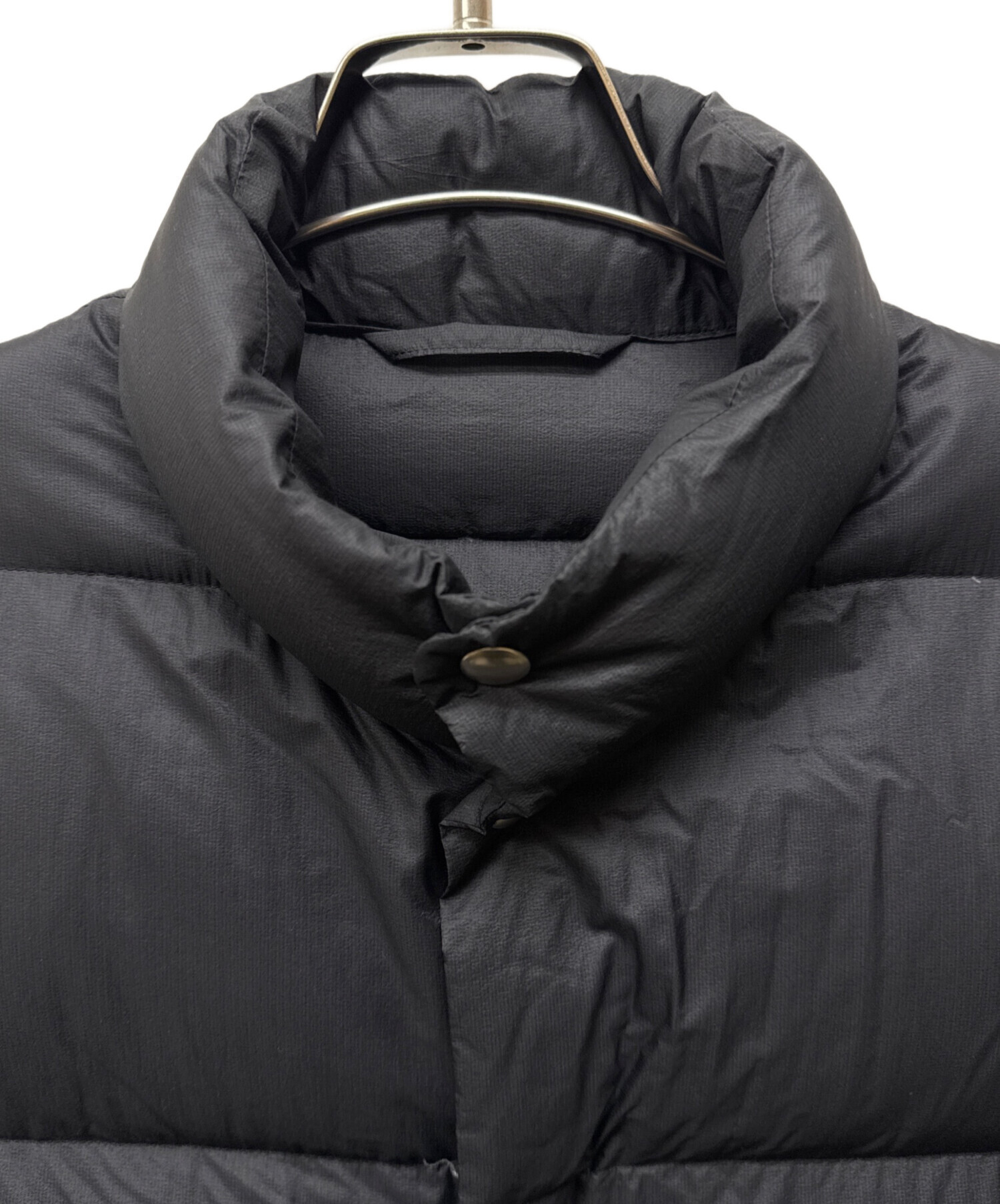 中古・古着通販】COMOLI (コモリ) DOWN VEST ブラック サイズ:1