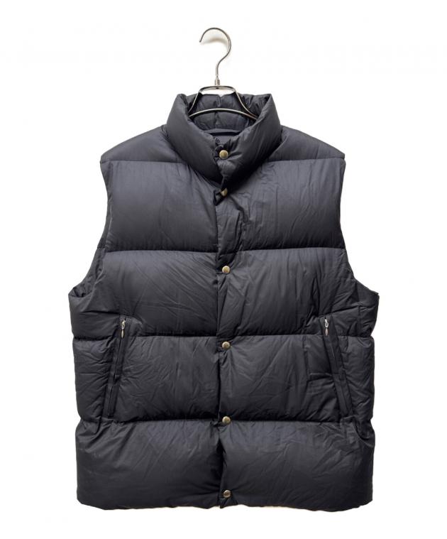 中古・古着通販】COMOLI (コモリ) DOWN VEST ブラック サイズ:1