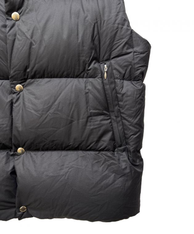 中古・古着通販】COMOLI (コモリ) DOWN VEST ブラック サイズ:1