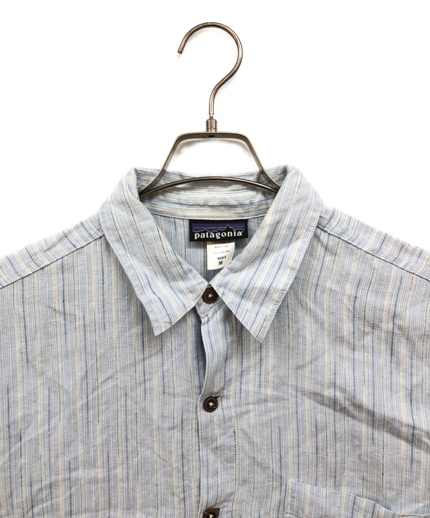 中古・古着通販】Patagonia (パタゴニア) ストライプヘンプシャツ