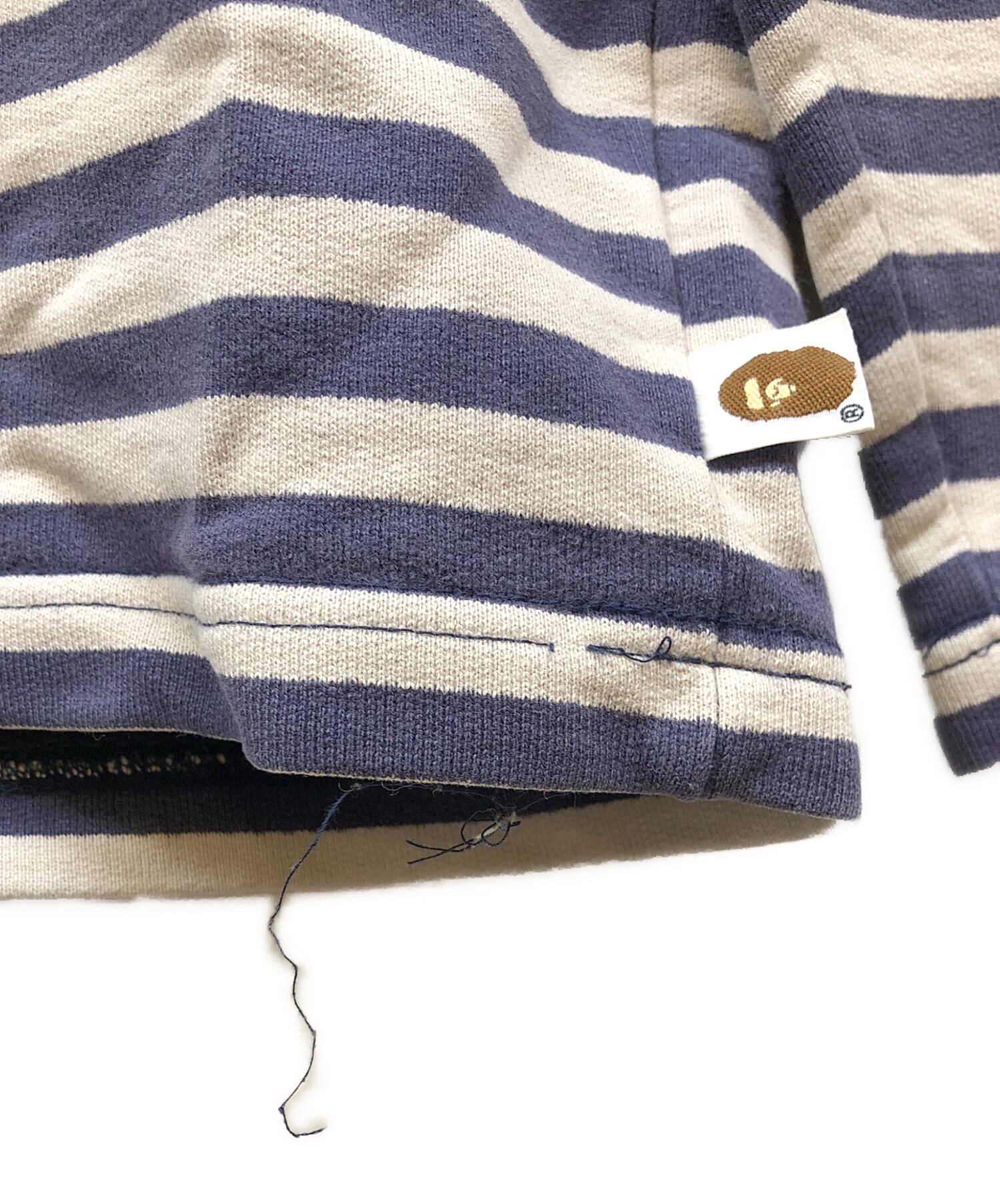 中古・古着通販】A BATHING APE (ア ベイシング エイプ) 90sボーダー 