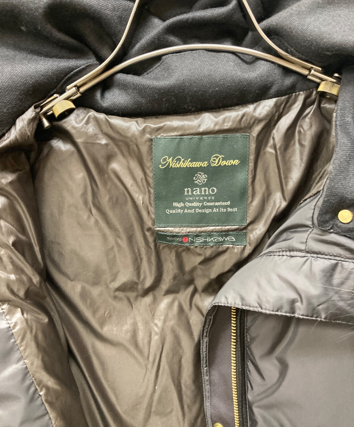 中古・古着通販】nano・universe (ナノ・ユニバース) 西川ダウン
