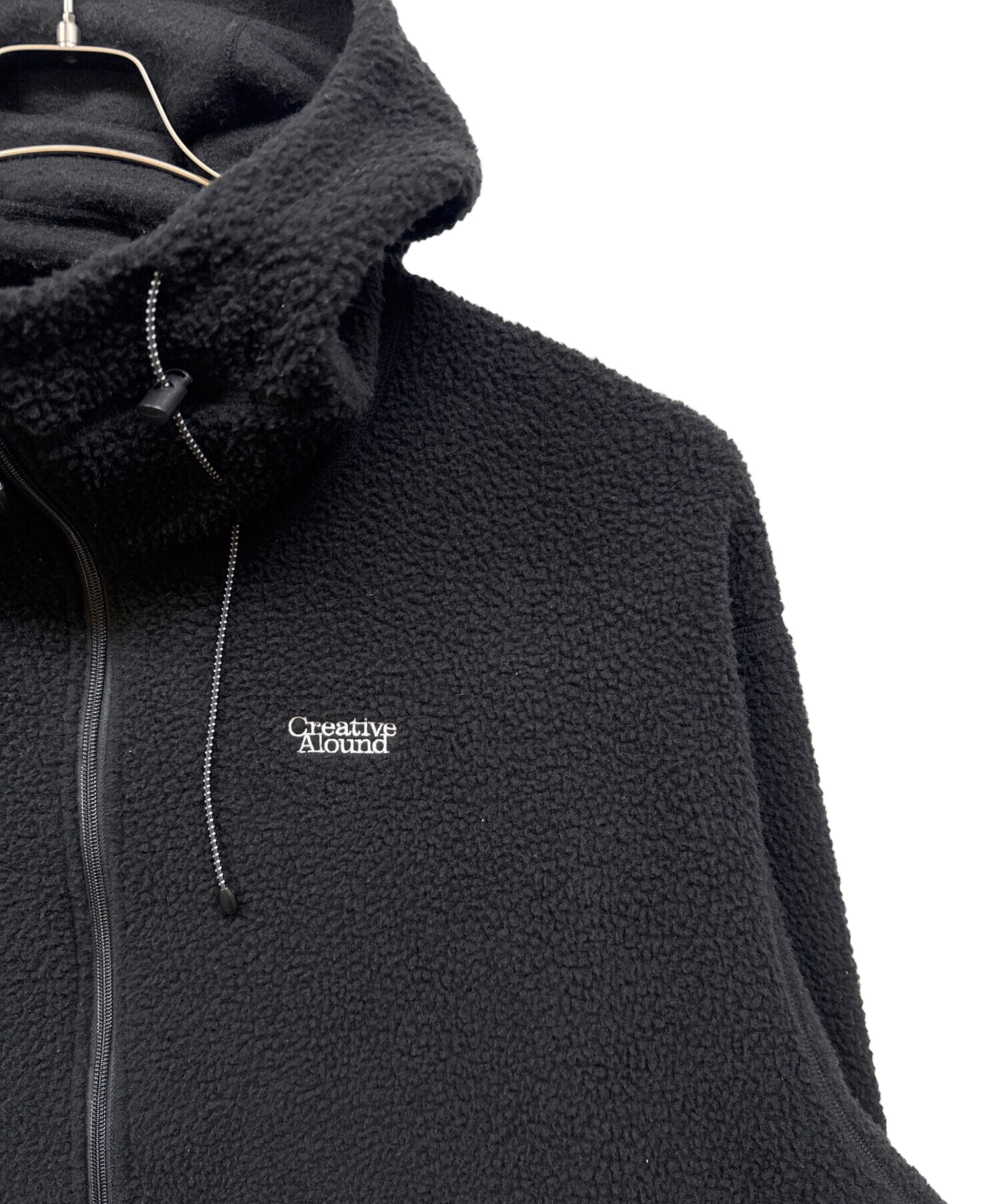 ジャケット・アウター ALOUND VENTILATION JACKET BLACK XL 中古・古着通販】ALOUND (アラウンド) VENTILATION FLEECE JACKET