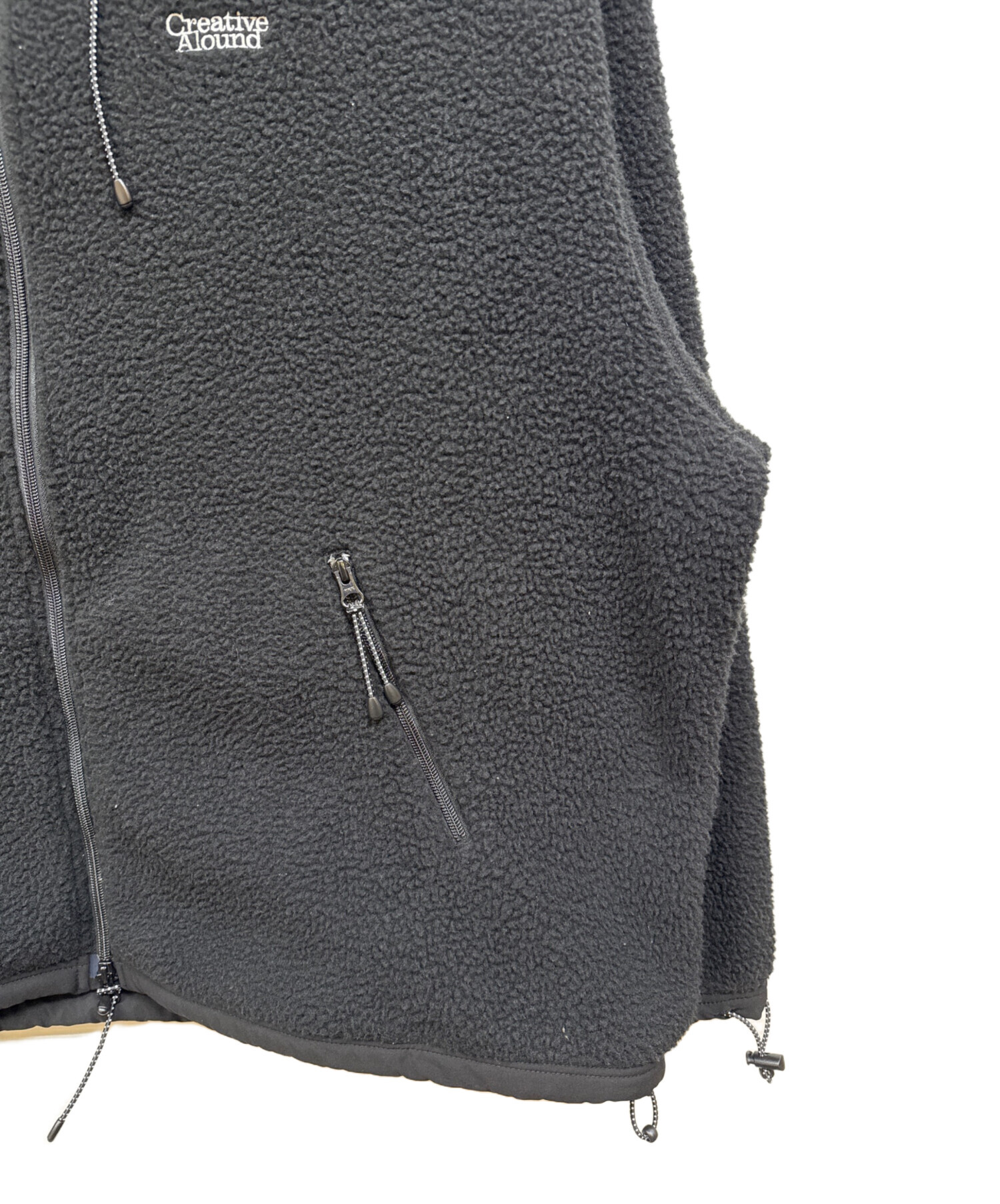 中古・古着通販】ALOUND (アラウンド) VENTILATION FLEECE JACKET