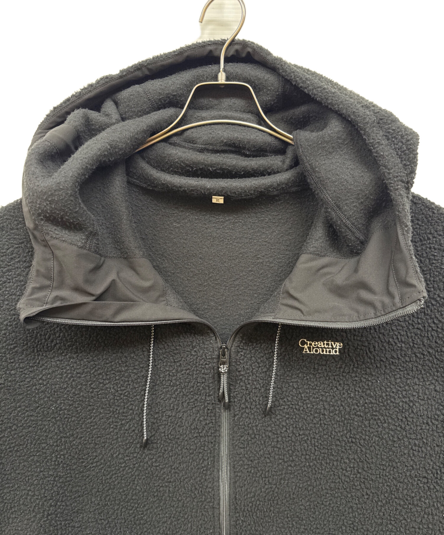 ジャケット・アウター ALOUND VENTILATION JACKET BLACK XL 中古・古着通販】ALOUND (アラウンド) VENTILATION FLEECE JACKET