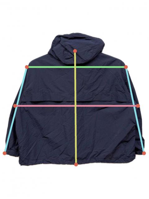 中古・古着通販】ALOUND (アラウンド) VNTILASION CITY NYLON JACKET