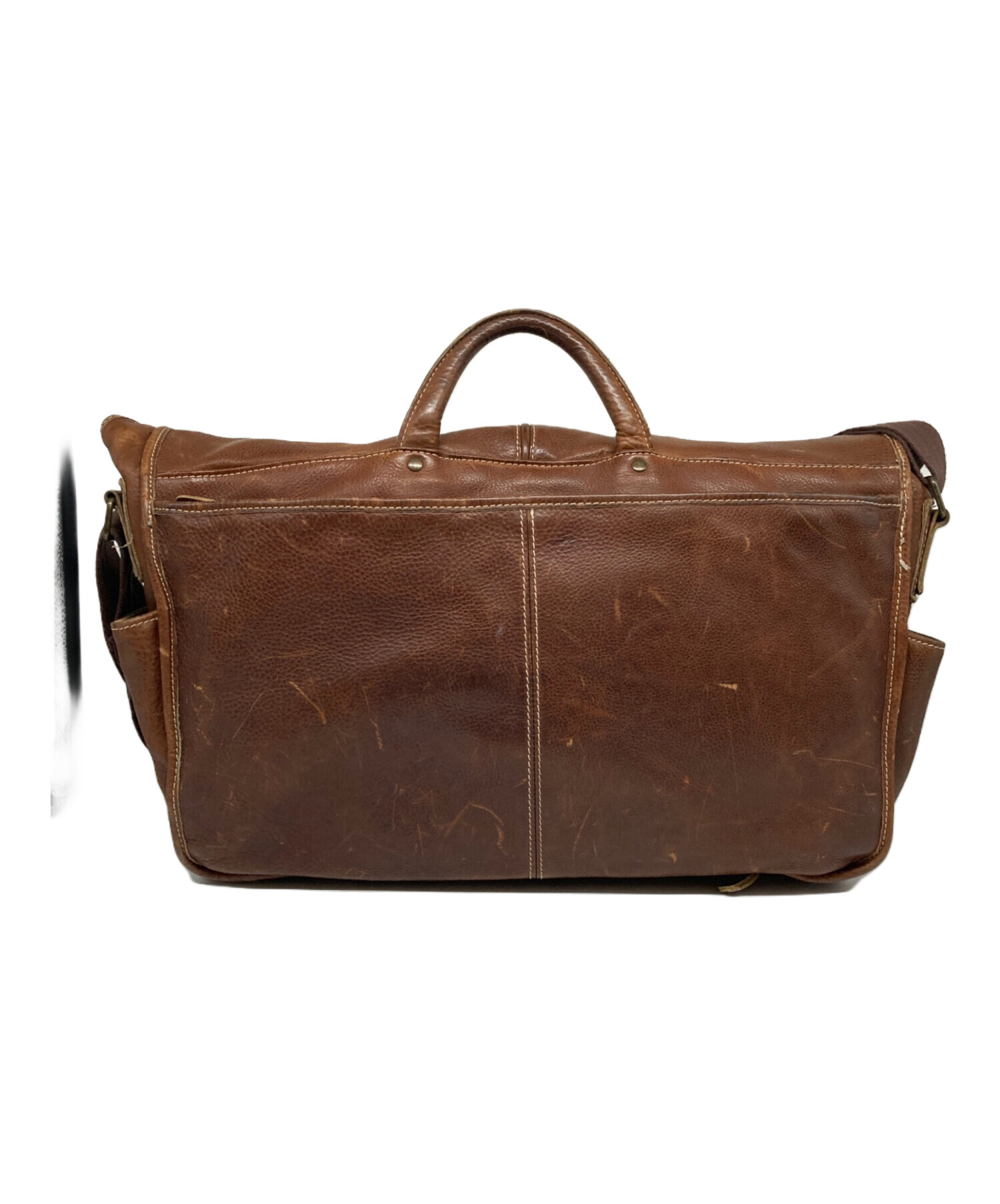 中古・古着通販】L.L.Bean (エルエルビーン) レザーメッセンジャー