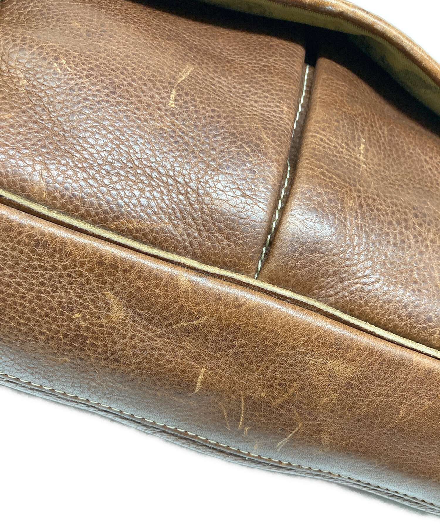 中古・古着通販】L.L.Bean (エルエルビーン) レザーメッセンジャー