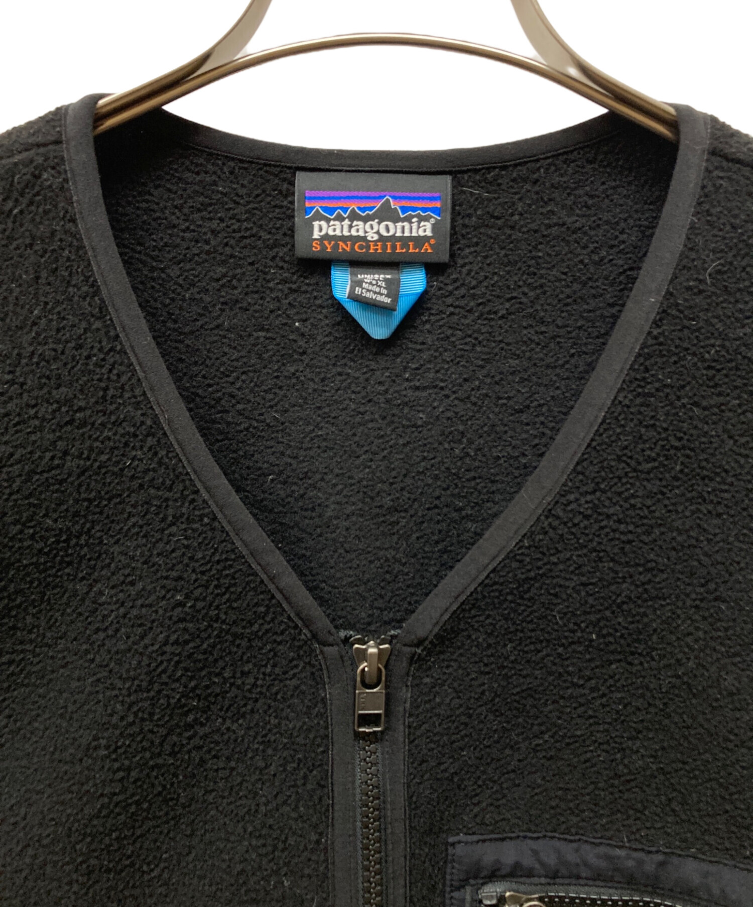 中古・古着通販】Patagonia (パタゴニア) Synch Cardigan ブラック