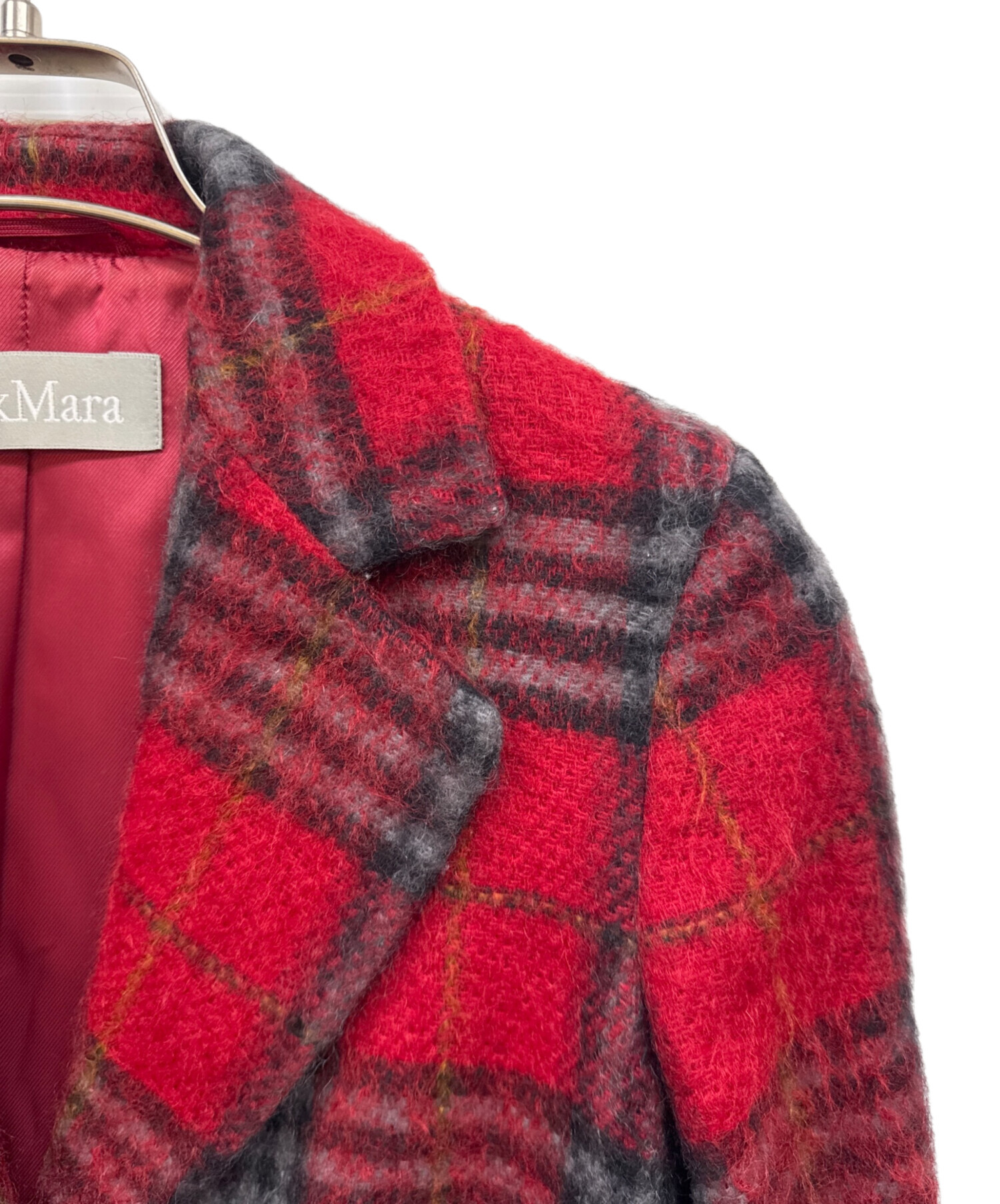 中古・古着通販】MaxMara (マックスマーラ) モヘヤ混ウールテーラード